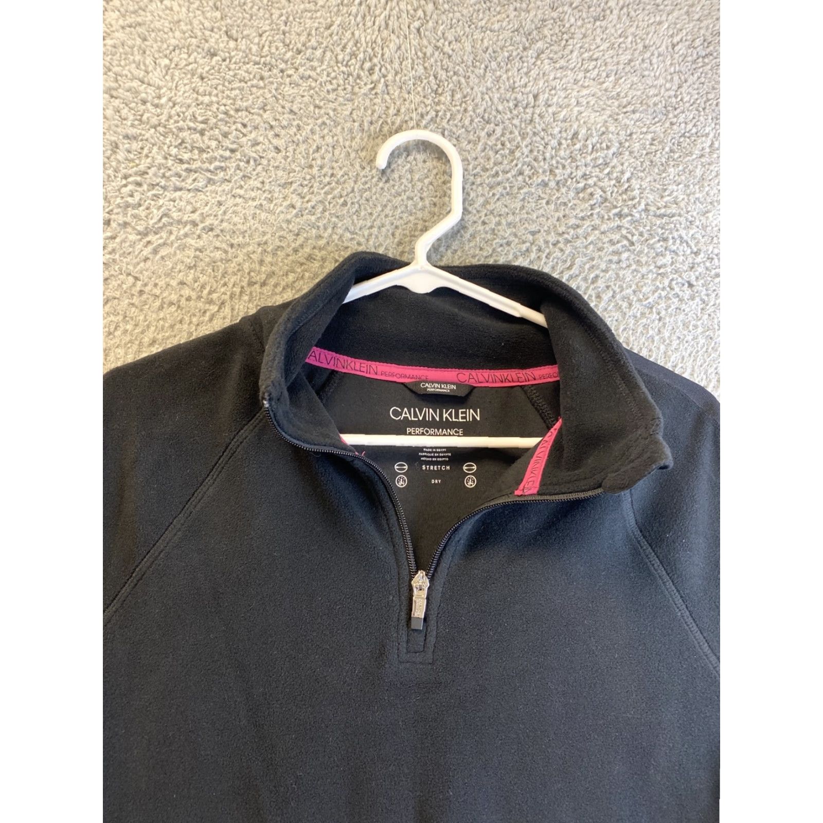 Calvin Klein Calvin Klein Womens Jacket Half-Zip Logo M Black Activewear Outdoor 90s? Size M / US 6-8 / IT 42-44 - 4 Thumbnail