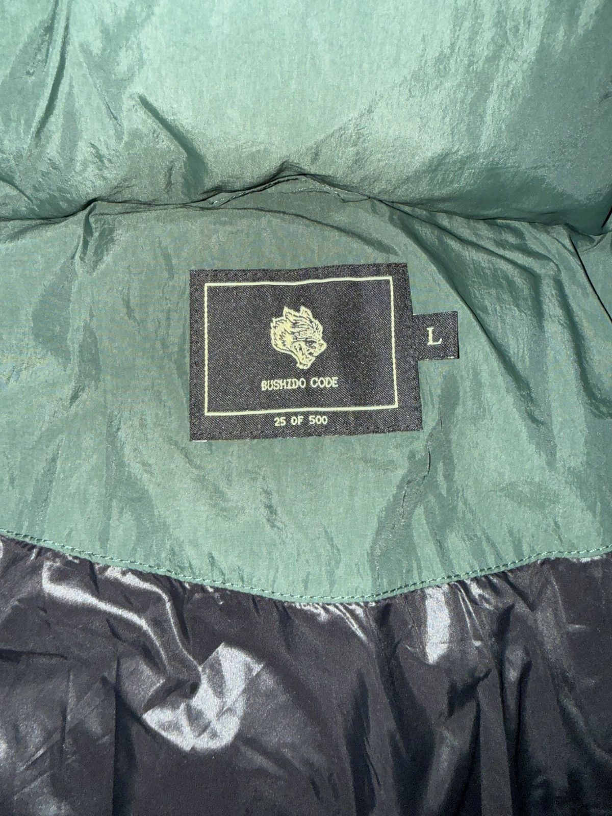 Darc Sport Darc Sport - “Wolves “ Green puffer Jacket Large Size US L / EU 52-54 / 3 - 6 Thumbnail