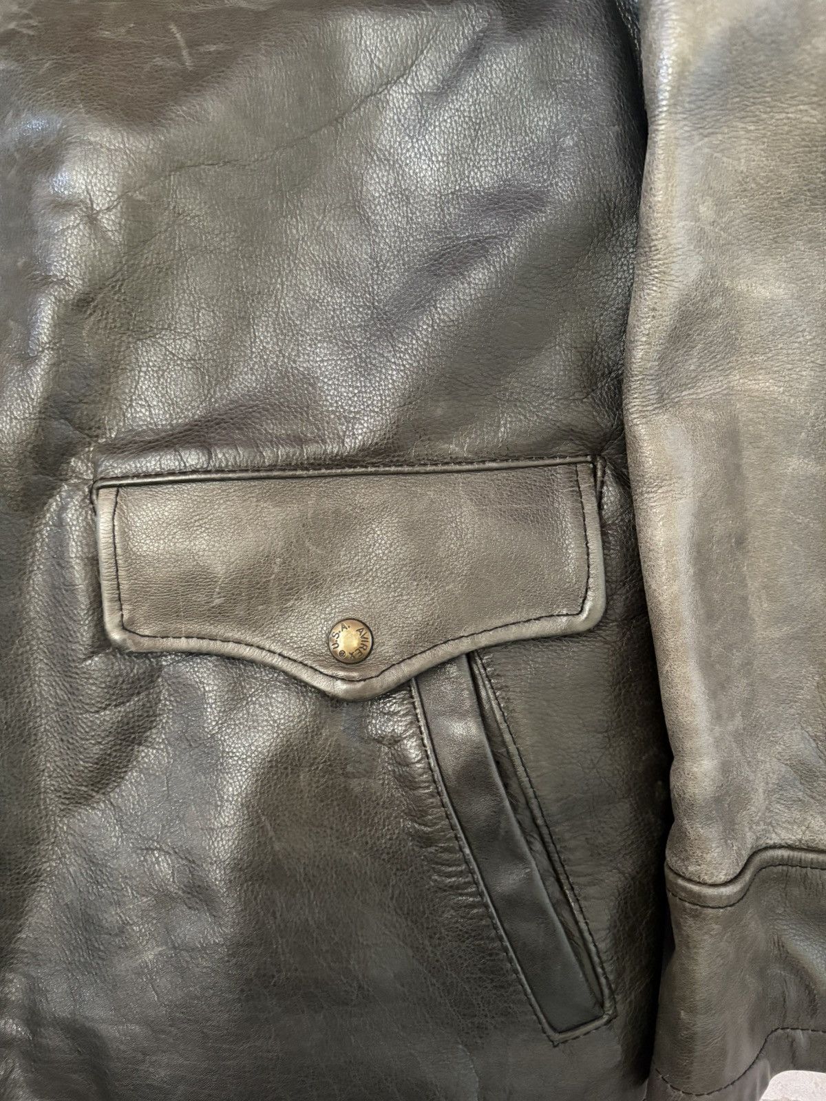 Avirex Vintage 90s Avirex Leather jacket Size US L / EU 52-54 / 3 - 4 Thumbnail