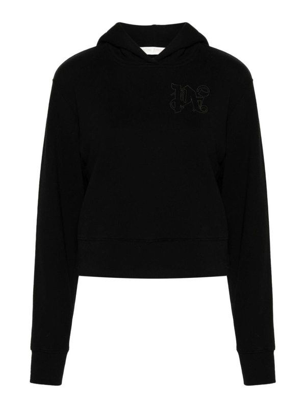 Palm Angels o1y1125 Hoodie in Black Size M / US 6-8 / IT 42-44 - 1 Thumbnail
