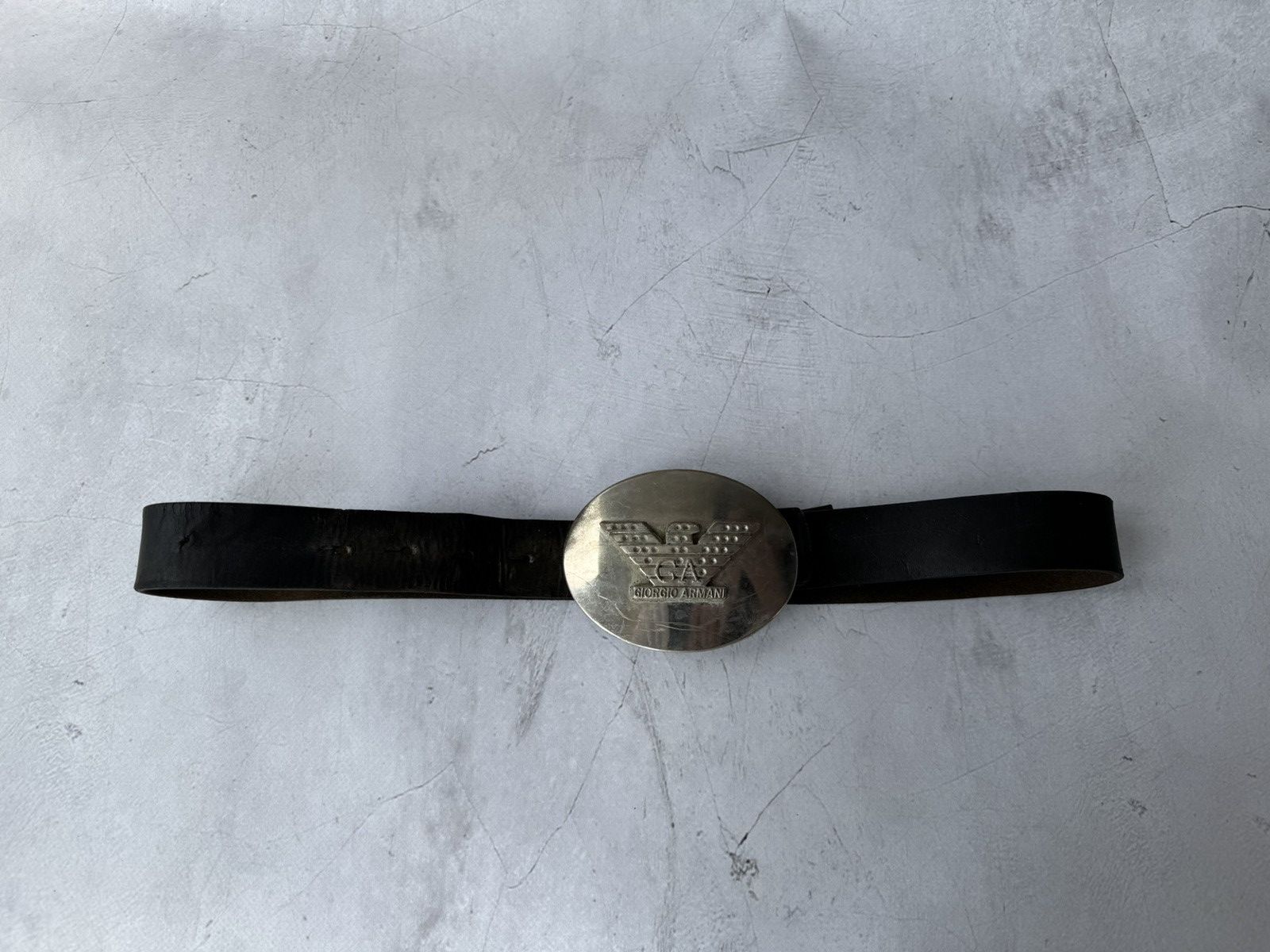 Giorgio Armani × Vintage Giorgio Armani Belt Vintage Size ONE SIZE - 4 Thumbnail