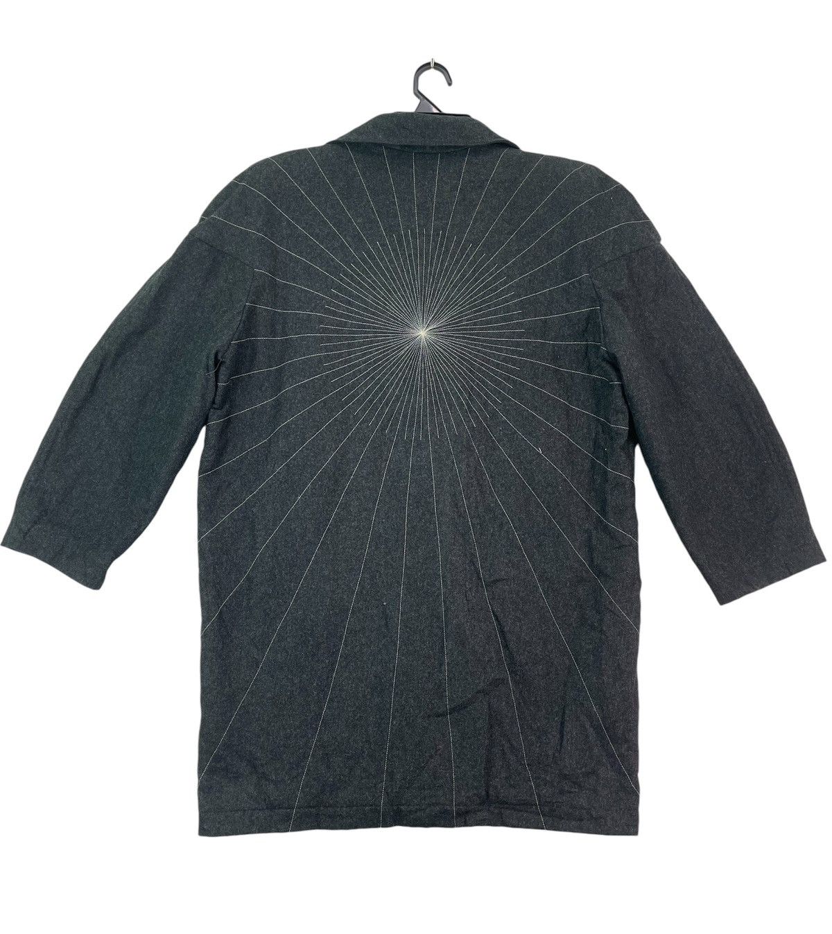 Thierry Mugler 1980s Thierry Mugler dramatic effect embroidered coat jacket Size US M / EU 48-50 / 2 - 7 Thumbnail