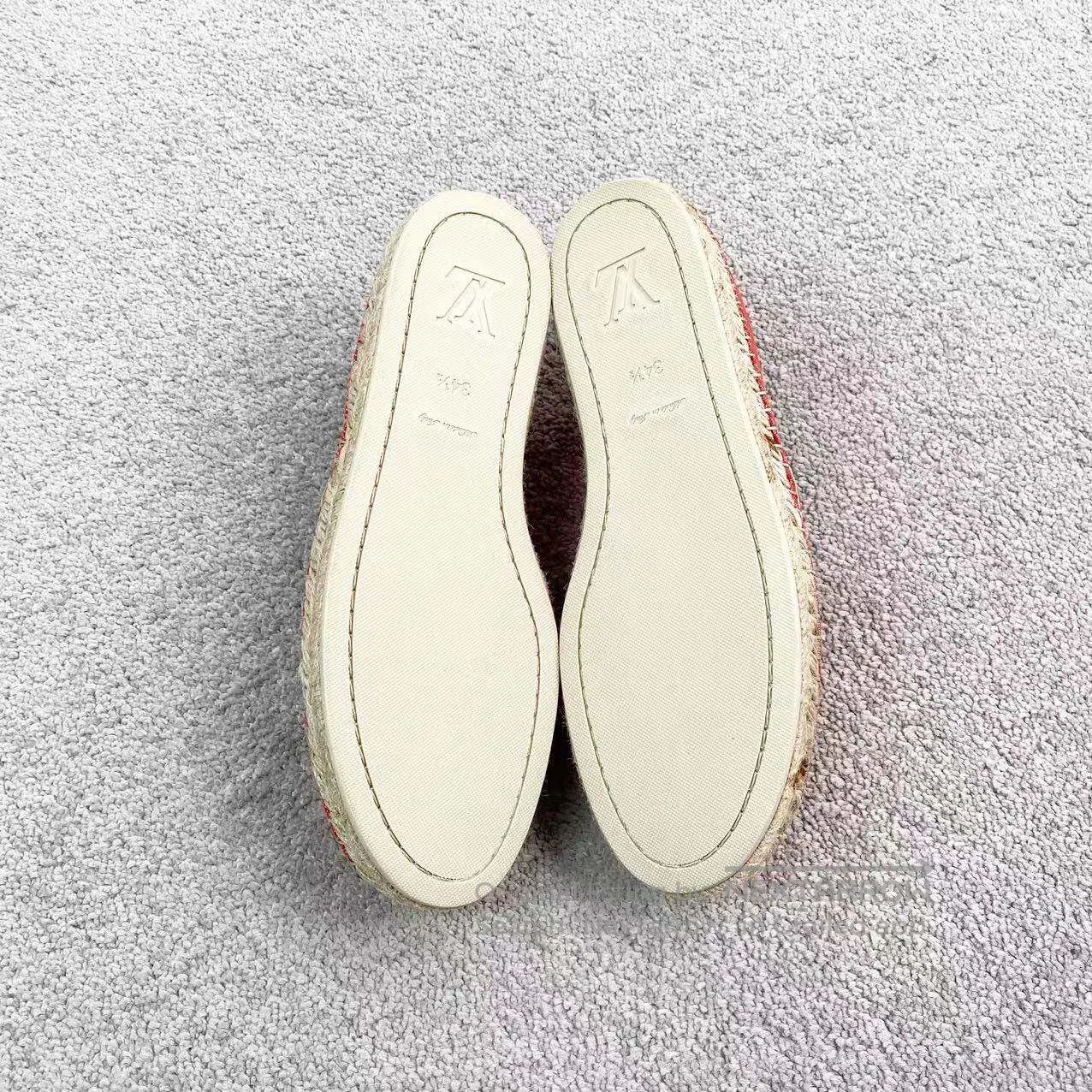 Louis Vuitton Louis Vuitton Embroidered letter logo fisherman shoes| Size US 4 / IT 34 - 7 Thumbnail