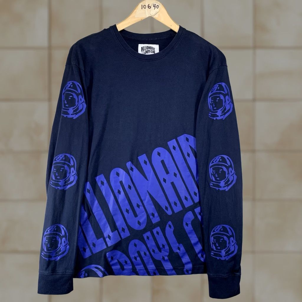 Billionaire Boys Club Billionaire Boys Club Shirt Mens Oversized Small Blue Astronaut Tee Long Sleeve Size US S / EU 44-46 / 1 - 1 Thumbnail