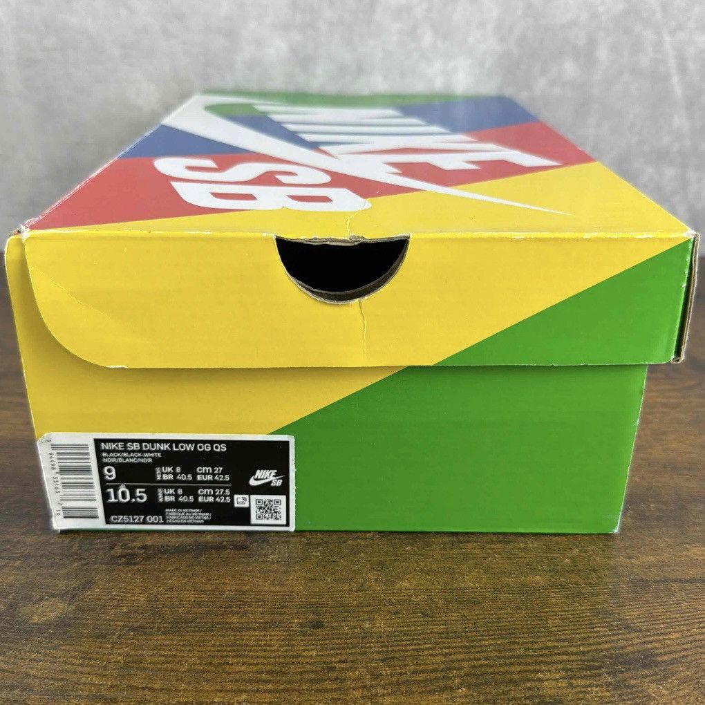 Nike Nike SB Dunk Low x Medicom Toy BE@RBRICK (2020) CZ5127-001 Size US 9 / EU 42 - 9 Thumbnail