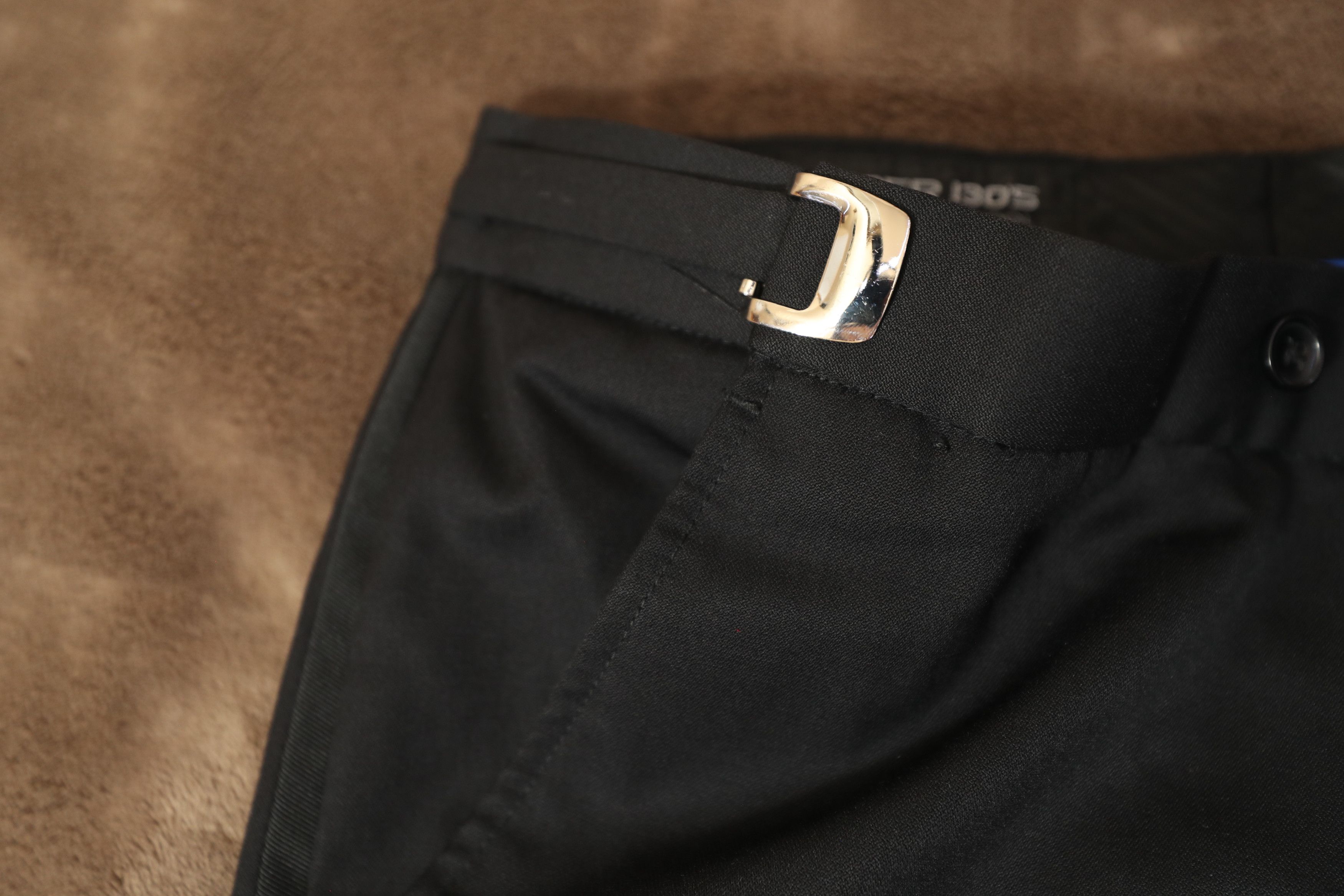 Vintage Super 130's Fine Worsted Wool Slim Pants (30x31) Size US 30 / EU 46 - 8 Thumbnail