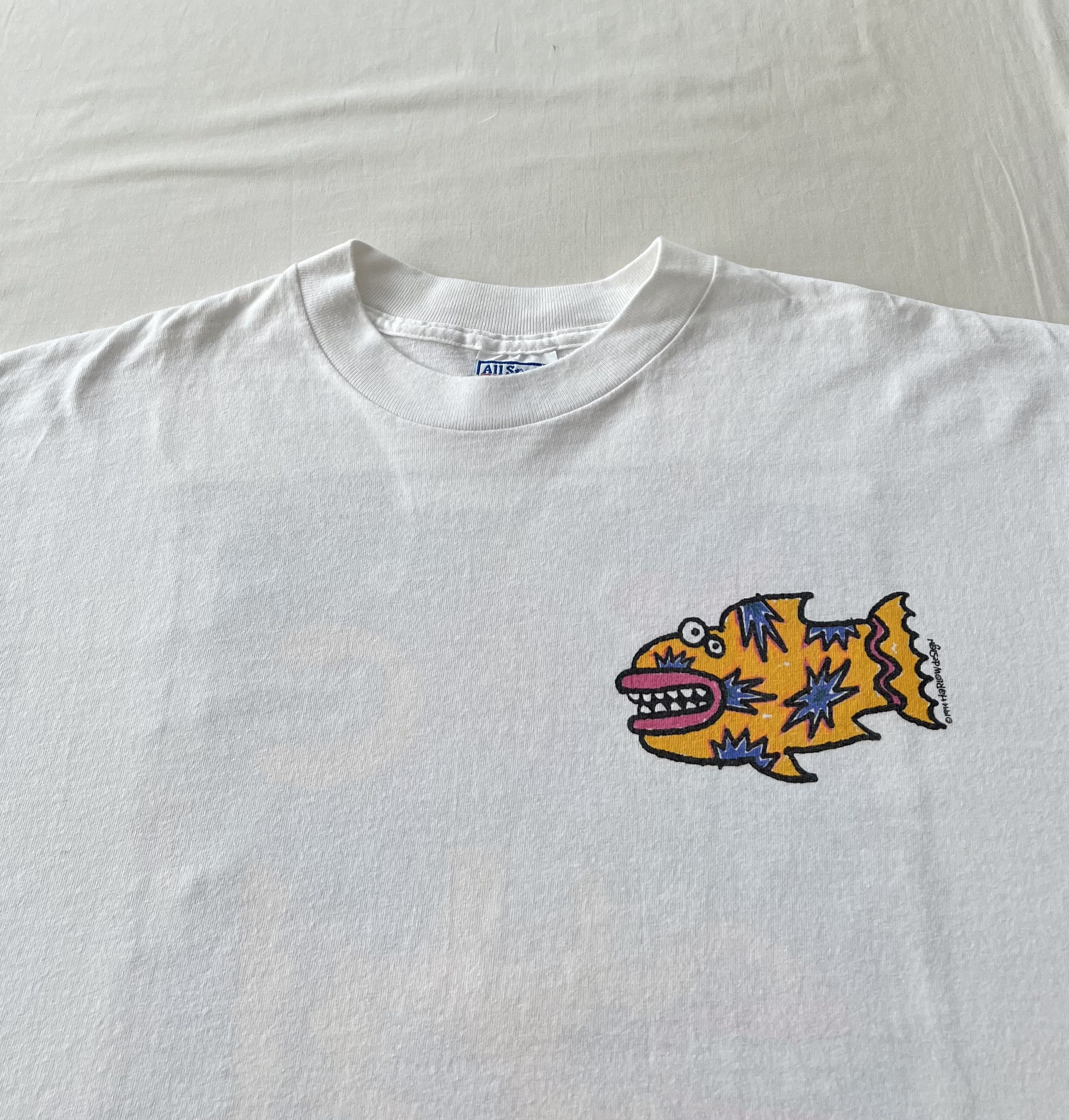Vintage Vintage 1994 Maui Hawaii Harlow Design Surf Surfing Art Tee Size US XL / EU 56 / 4 - 3 Thumbnail