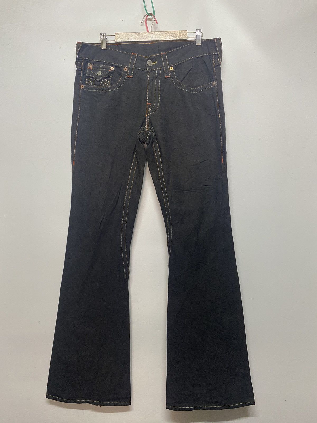 True Religion × Vintage True Religion Joey Denim Jeans Flare Bootcut Size 36" / US 14 / IT 50 - 1 Thumbnail