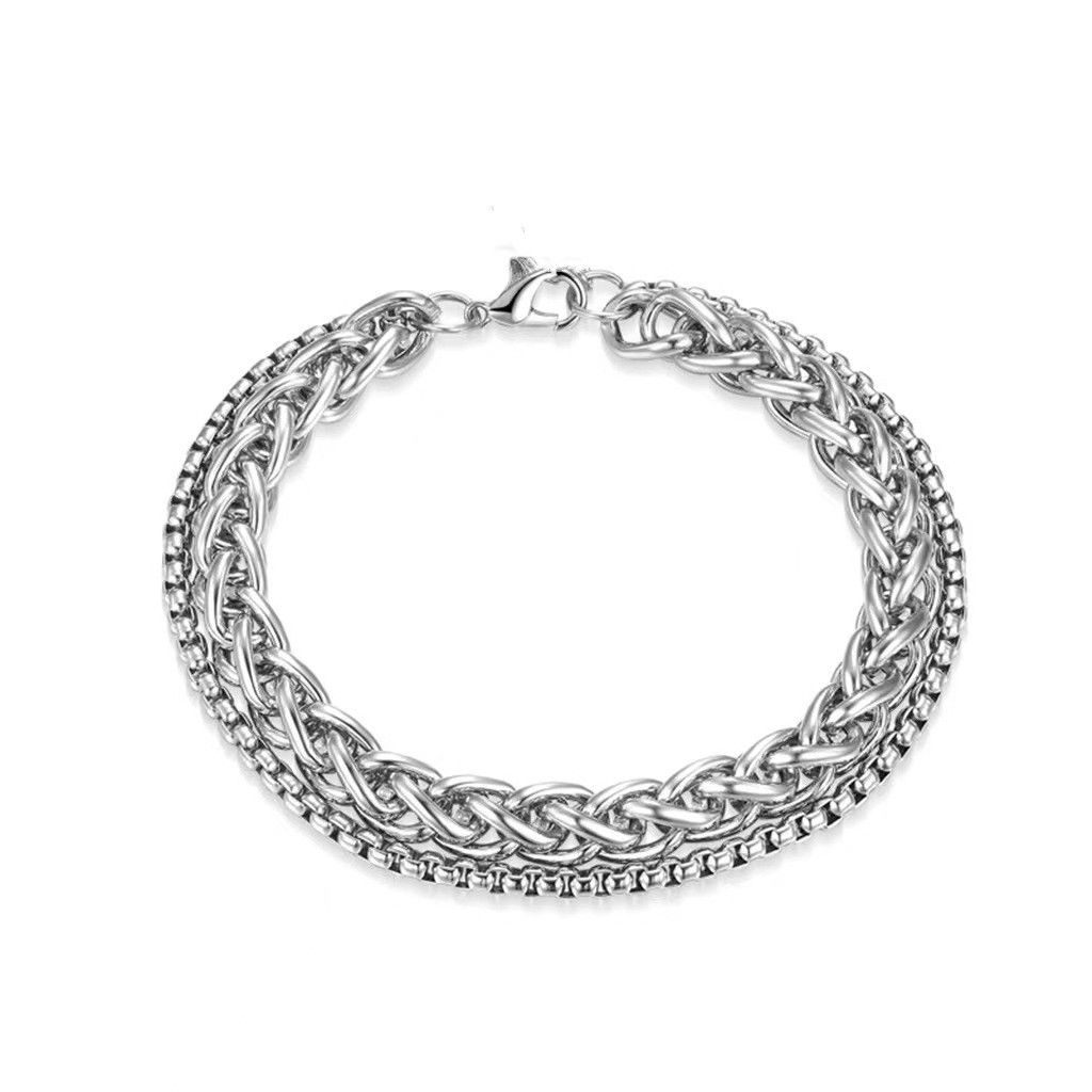 Jewelry Punk Bracelet Y2K Punk Chain Gotch Bracelets Chains Size ONE SIZE - 5 Thumbnail