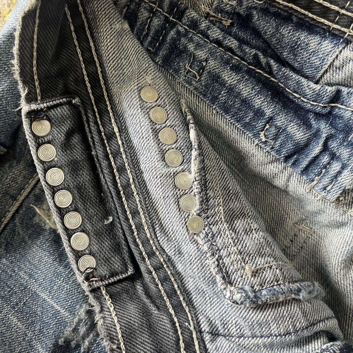 Beauty Beast × Japanese Brand Beauty Beast Japan Seditionaries Blue Jeans Size US 30 / EU 46 - 15 Thumbnail