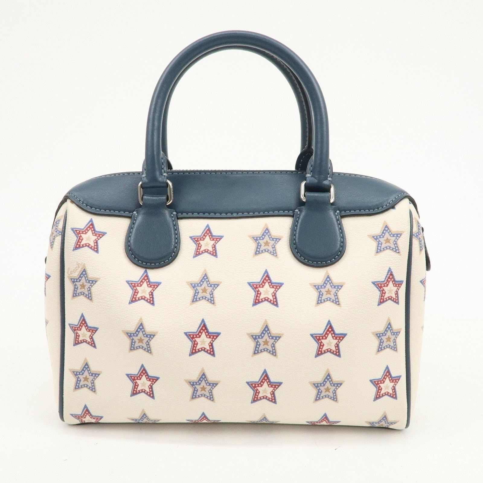 Coach Coach Star Print Mini Bennett PVC Shoulder Bag White Size ONE SIZE - 2 Thumbnail