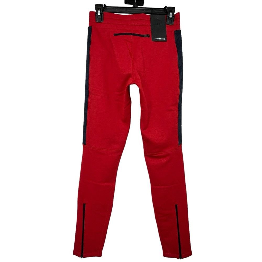 J.Lindeberg J. LINDEBERG ODYSSEY TIGHTS BARBADOS CHERRY LEGGINGS WOMENS Size 26" / US 2 / IT 38 - 3 Thumbnail