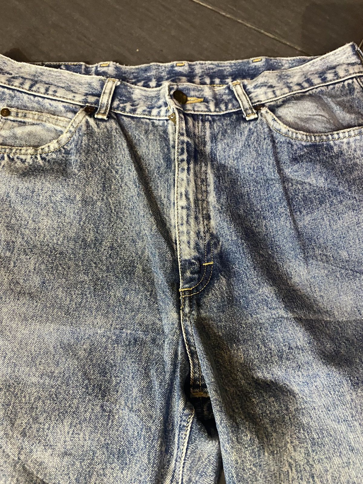 Lee Lee Riders vintage acid wash Size US 33 - 7 Thumbnail