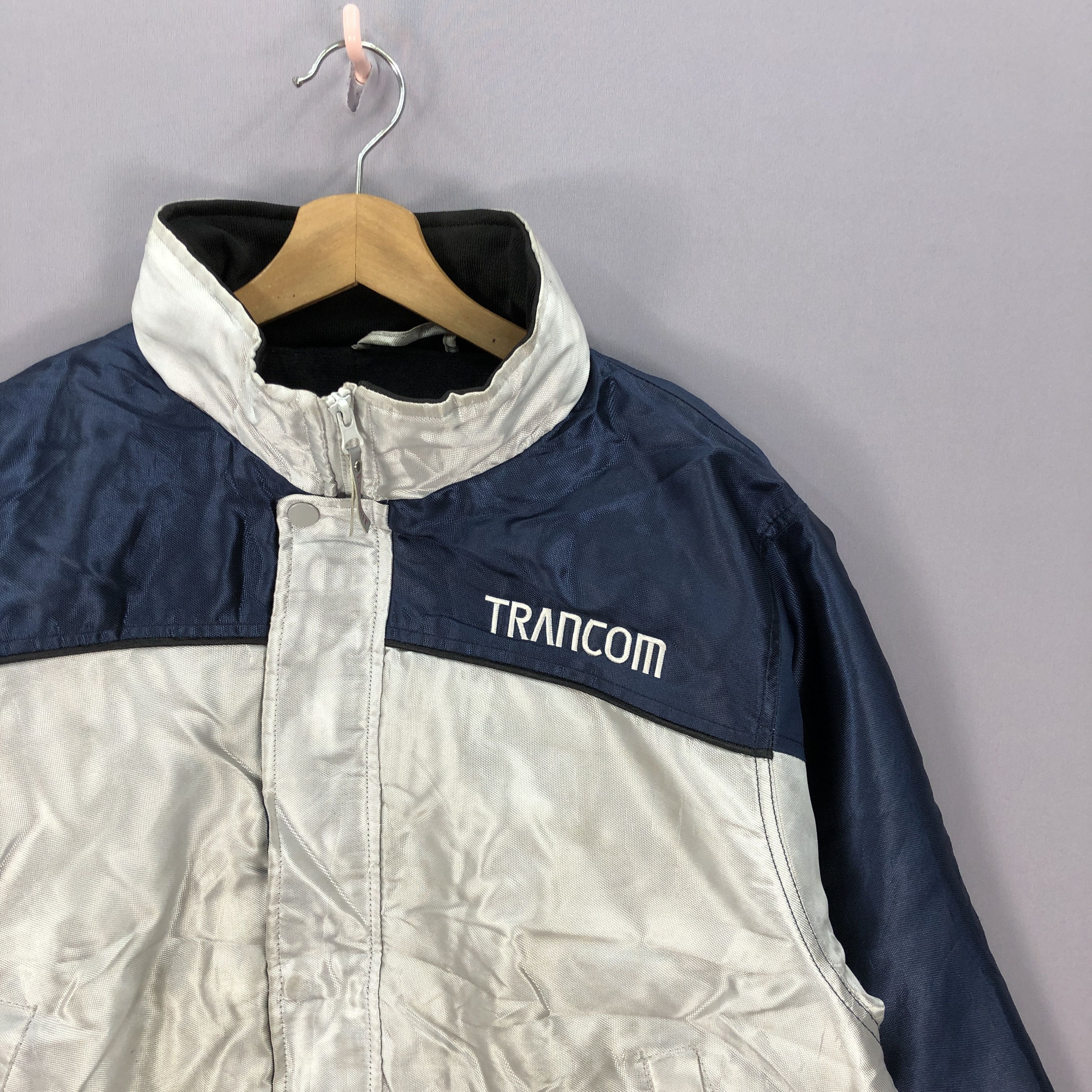Japanese Brand Vintage Earth Hit High Performance Gear Nylon Racing Jackets Size US L / EU 52-54 / 3 - 3 Thumbnail