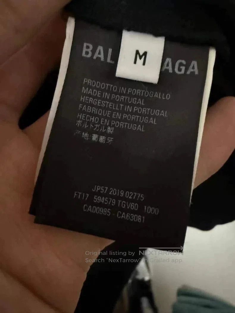 Balenciaga Balenciaga Sequin Crown Short Sleeve Tee. Size US M / EU 48-50 / 2 - 4 Thumbnail