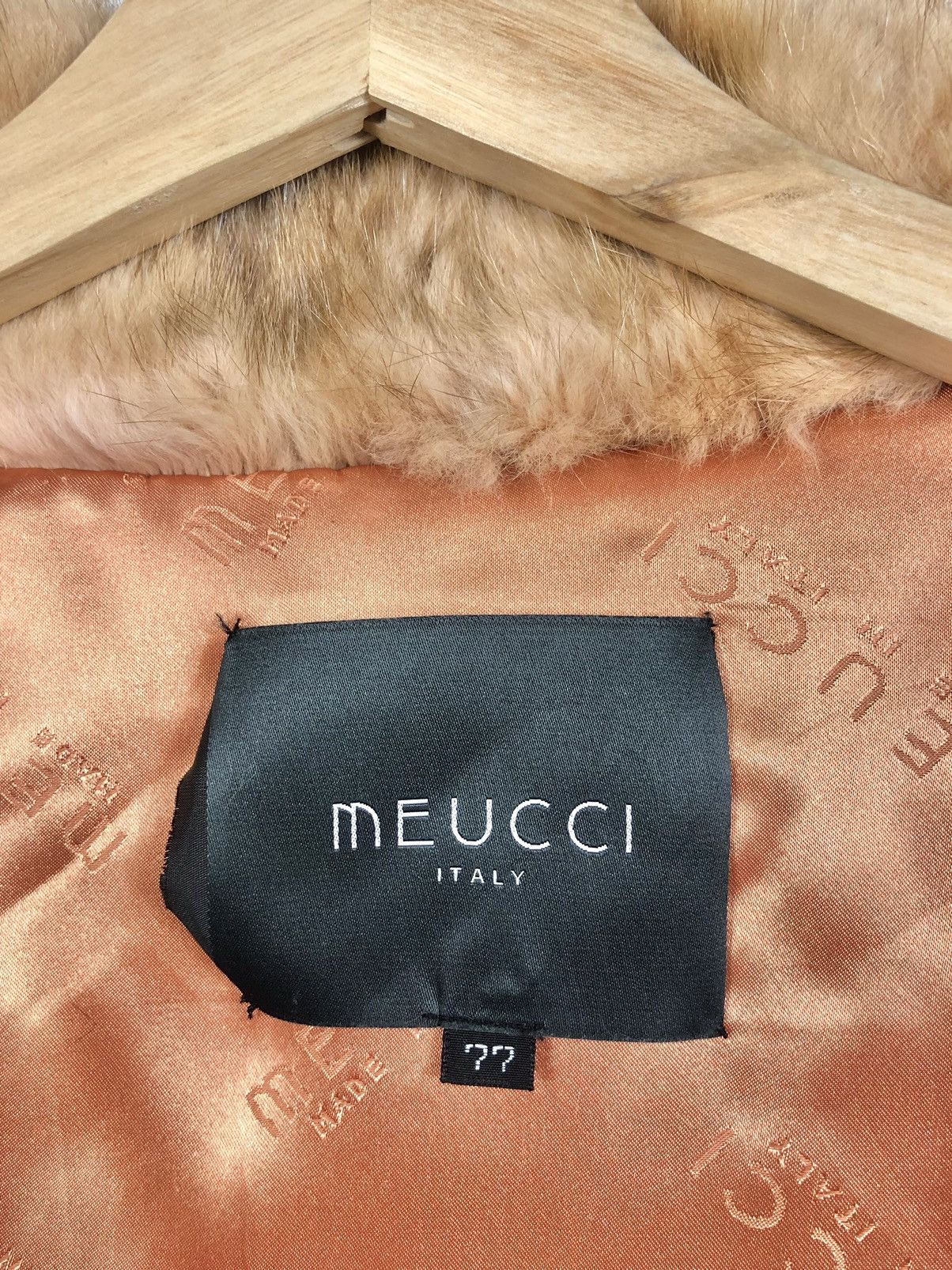Vintage Rare Vintage Meucci Italy Fur Mohair Jacket Made in Italy Size US M / EU 48-50 / 2 - 8 Thumbnail