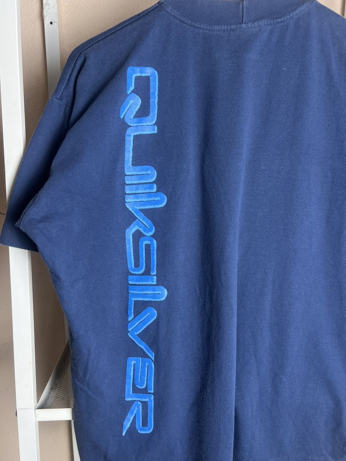 Quicksilver Vintage Quicksilver Backhit Spellout Boxy Oversize Size US S / EU 44-46 / 1 - 8 Thumbnail