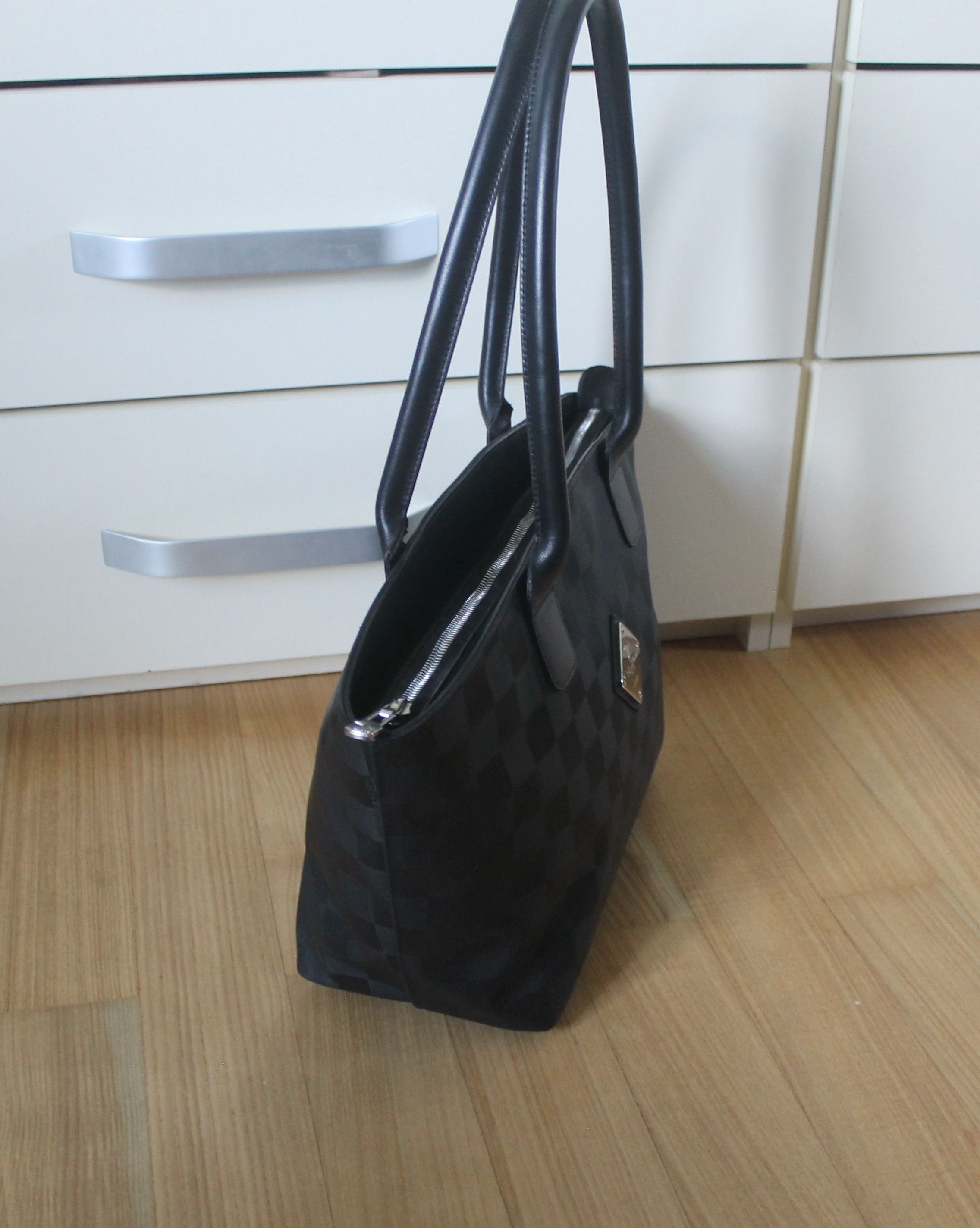 MCM × Maison Mollerus × Vintage Maison Mollerus MM black monogram bag Size ONE SIZE - 3 Thumbnail