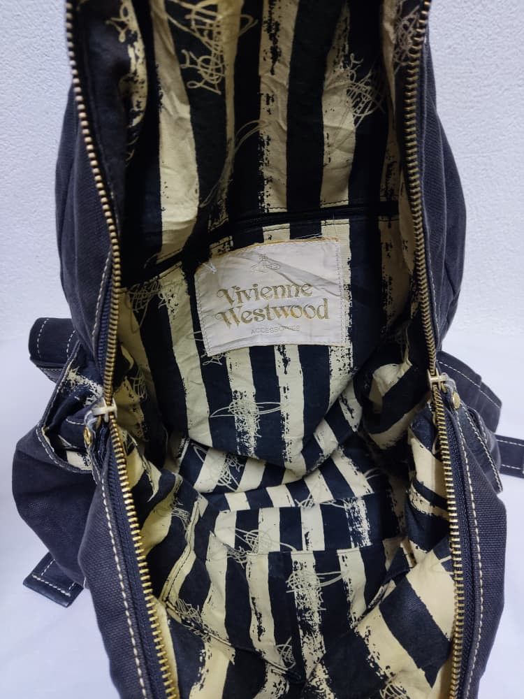 Vivienne Westwood Vivienne Westwood Edgewear Black Backpack Size ONE SIZE - 14 Thumbnail