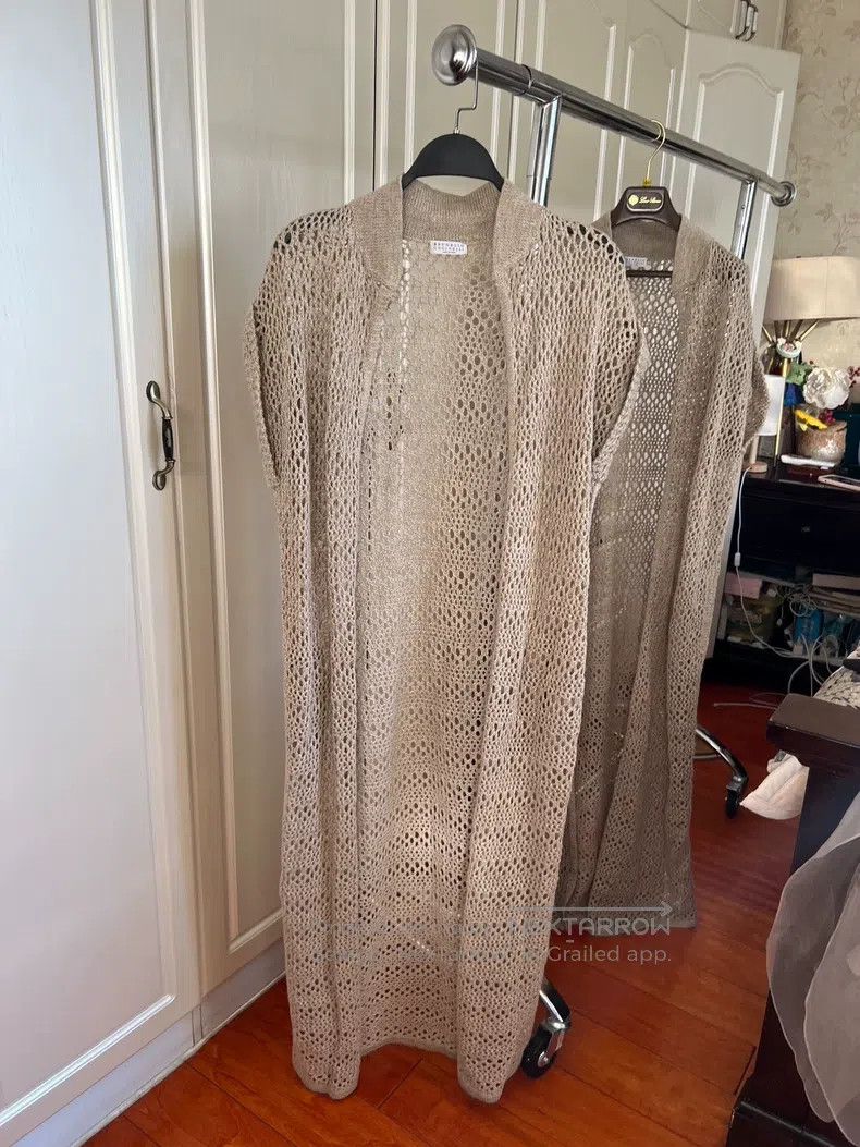 Brunello Cucinelli Brunello Cucinelli Long Cardigan Size S / US 4 / IT 40 - 3 Thumbnail