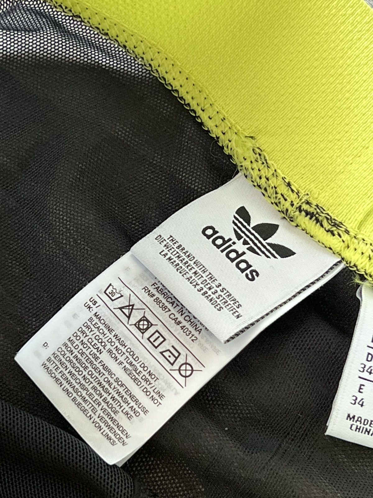 Adidas Y2k Adidas by FIORUCCI Sheer Tight black Avantgarde Leggings Size 30" / US 8 / IT 44 - 13 Thumbnail