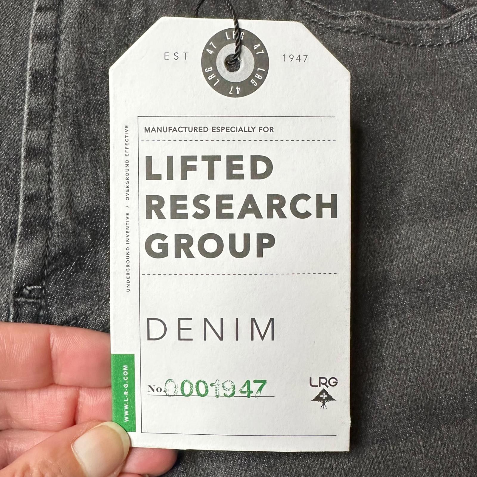 LRG NWT LRG Skinny Fit Jeans Grey Mens 32x32 Size US 32 / EU 48 - 7 Thumbnail
