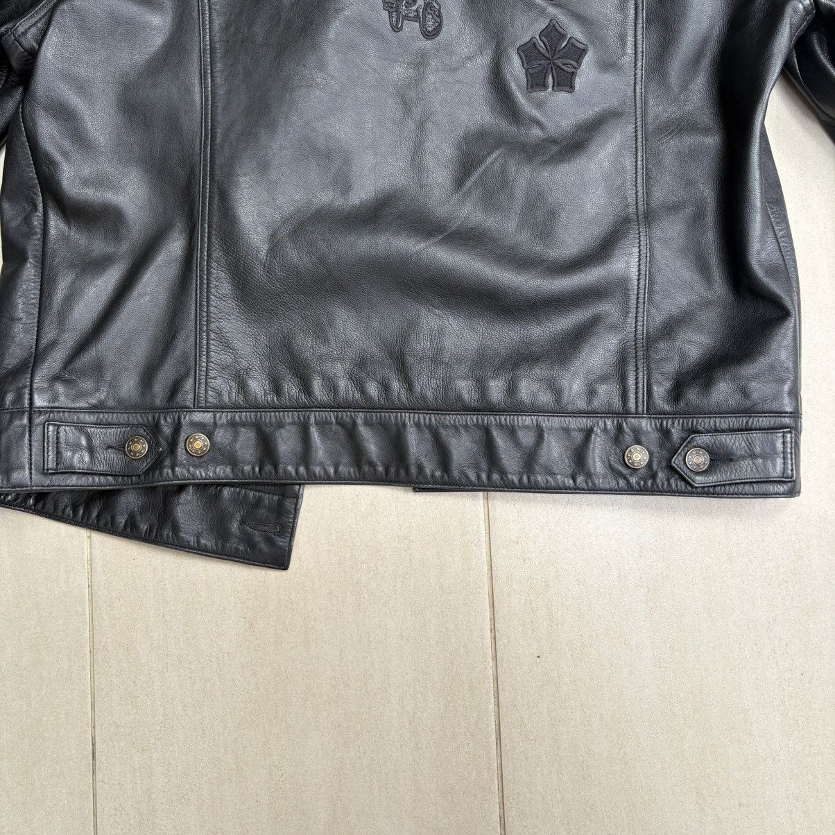 Other osbatt leather trucker jacket Size US L / EU 52-54 / 3 - 6 Thumbnail