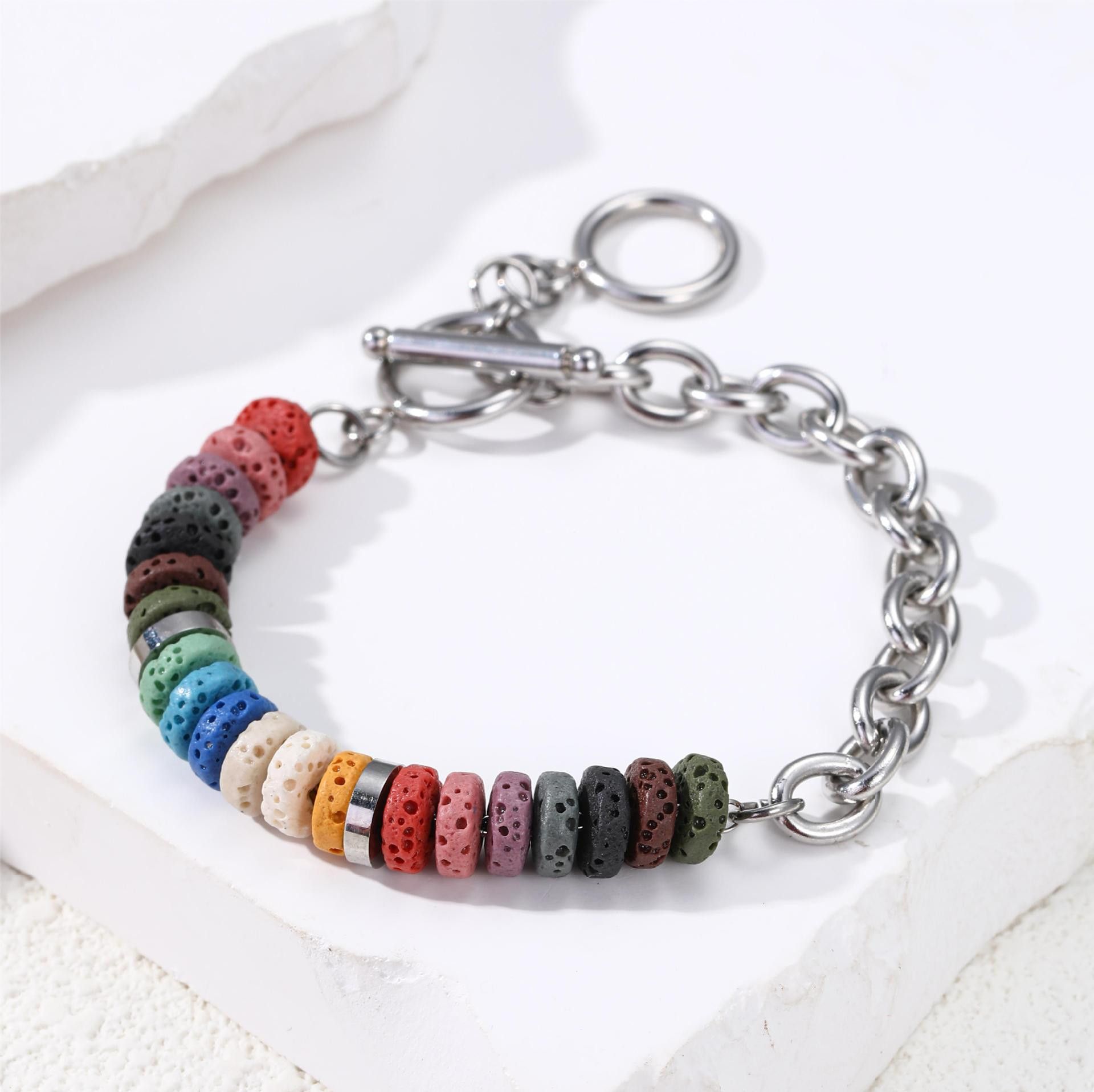 Jewelry Punk Bracelet Y2K Punk Chain Gotch Bracelets Chains Size ONE SIZE - 2 Thumbnail