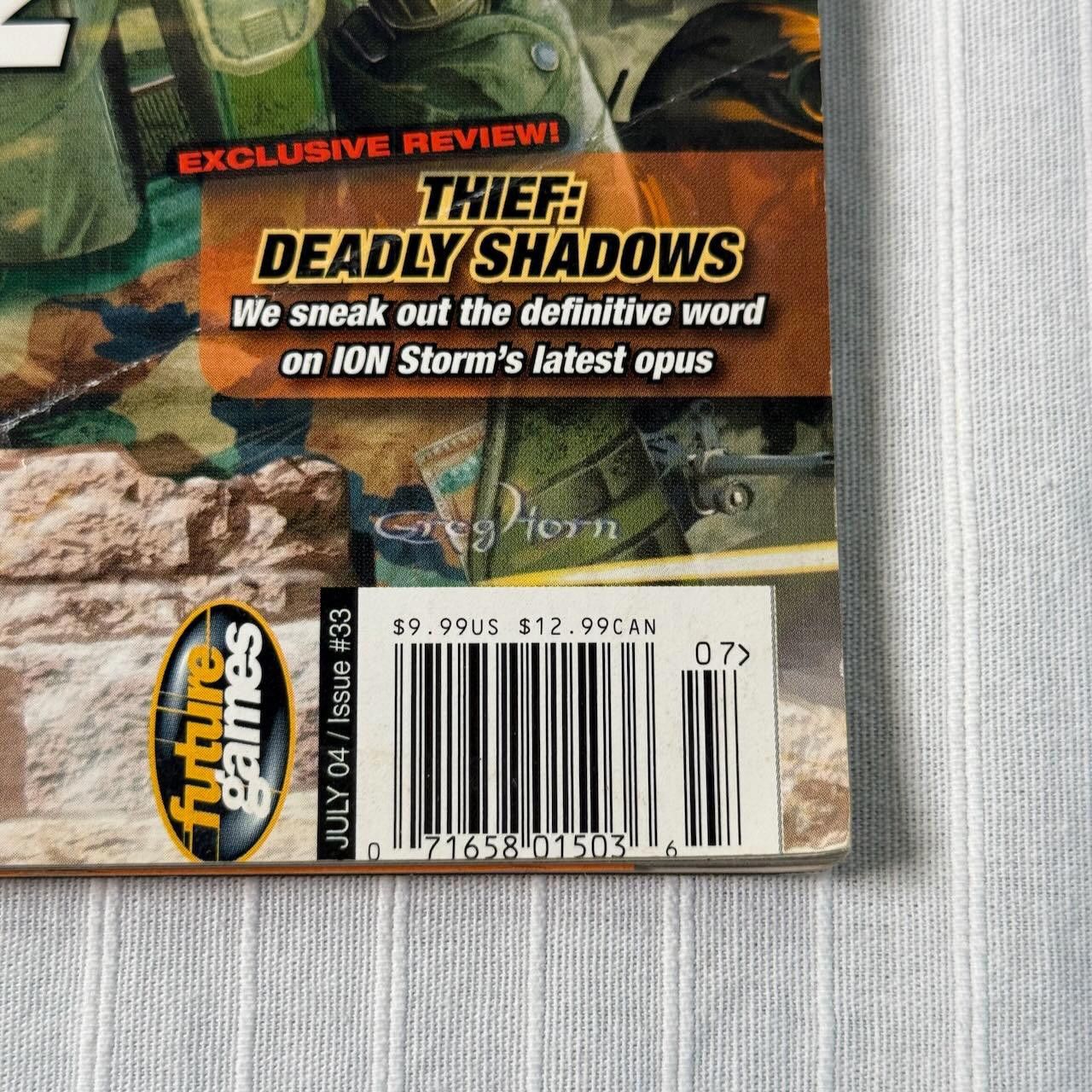 Other VTG XBOX Magazine #33 JUL 2004 Ghost Recon 2 RARE w/ Poster Size ONE SIZE - 2 Thumbnail
