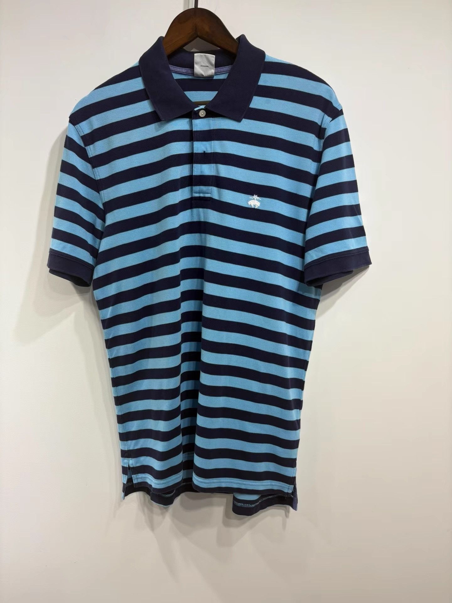 Brooks Brothers Brooks Brothers Men's Striped Short Sleeve Polo Shirt K29 Size US L / EU 52-54 / 3 - 1 Thumbnail