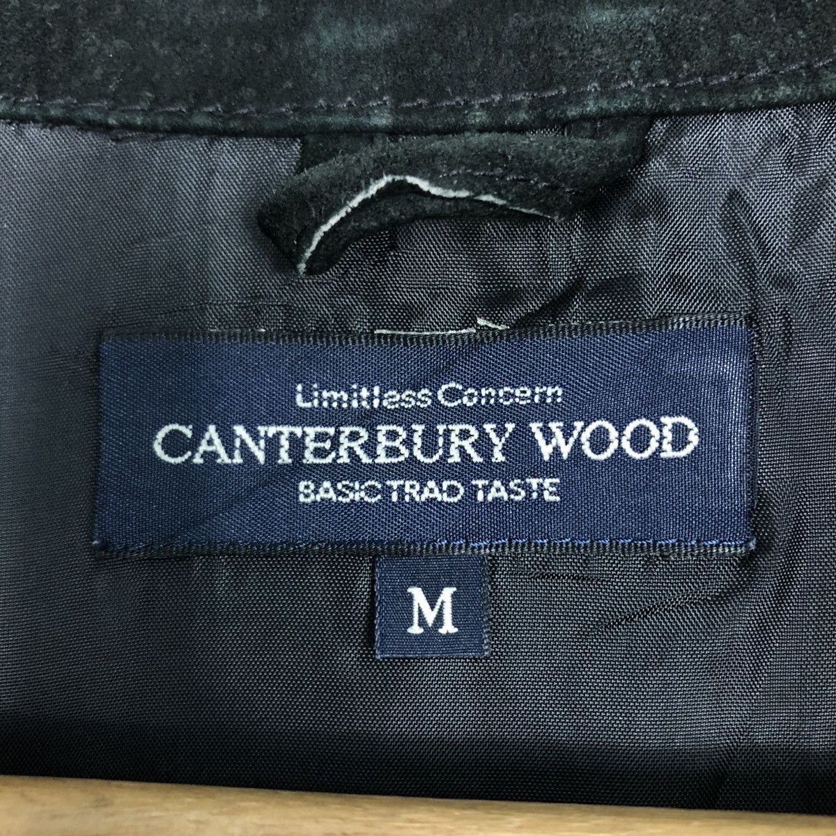 Japanese Brand 🔥RICH BLACK VINTAGE CHORE LEATHER JACKET CANTERBURY CROSS Size US M / EU 48-50 / 2 - 19 Thumbnail