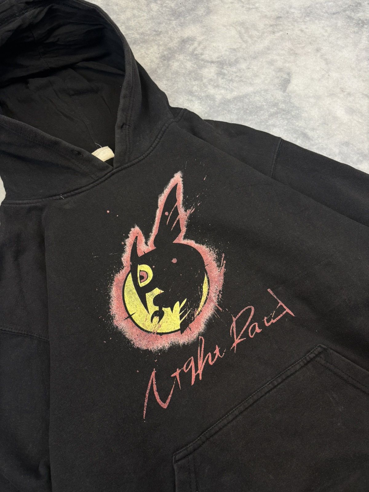Anime Vintage Night Raid Anima Hoodie Revolutionary Army 90s y2k Size US XL / EU 56 / 4 - 2 Thumbnail