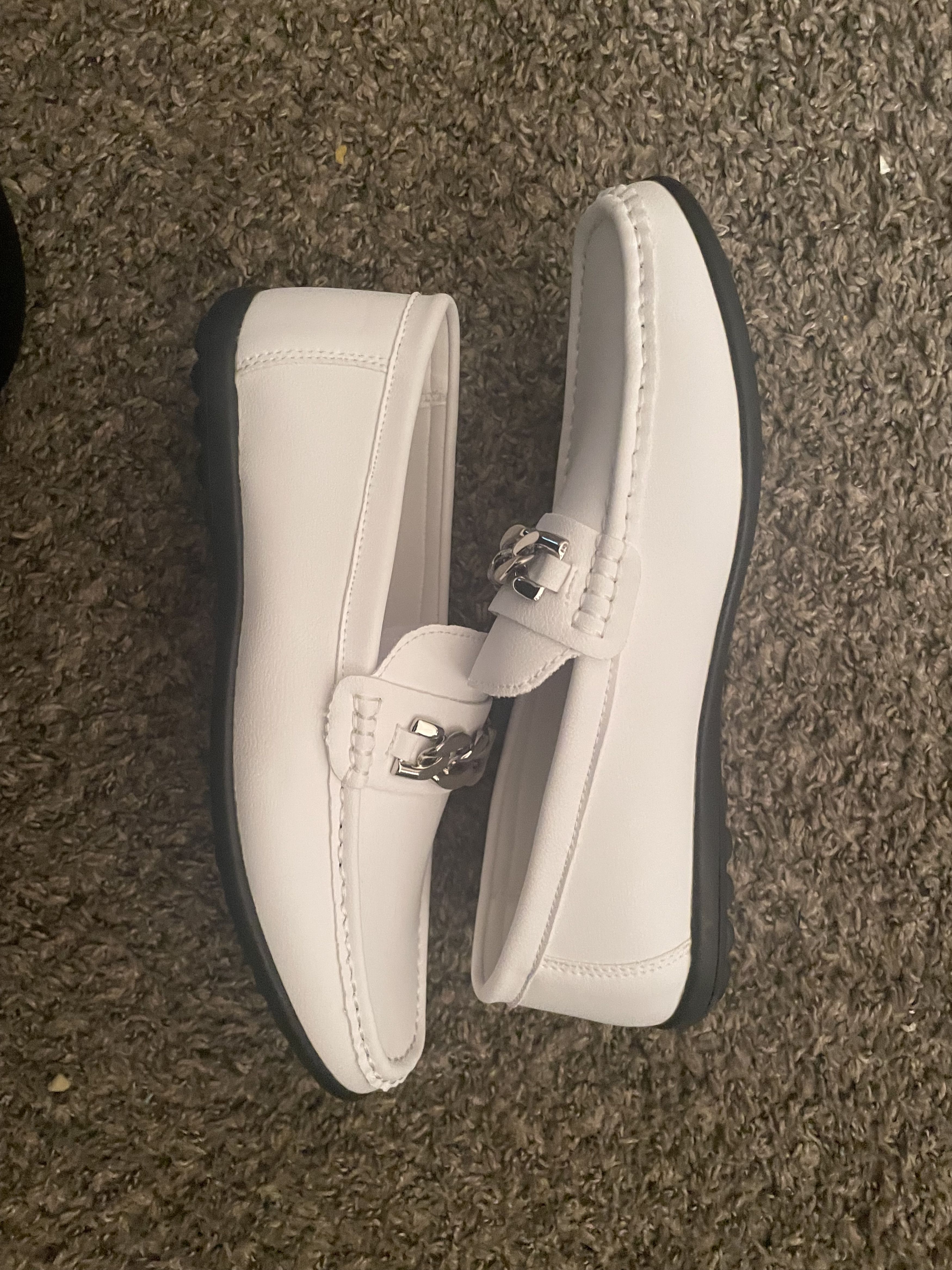 Shein Men White Dress Shoes Size US 12 / EU 45 - 1 Thumbnail