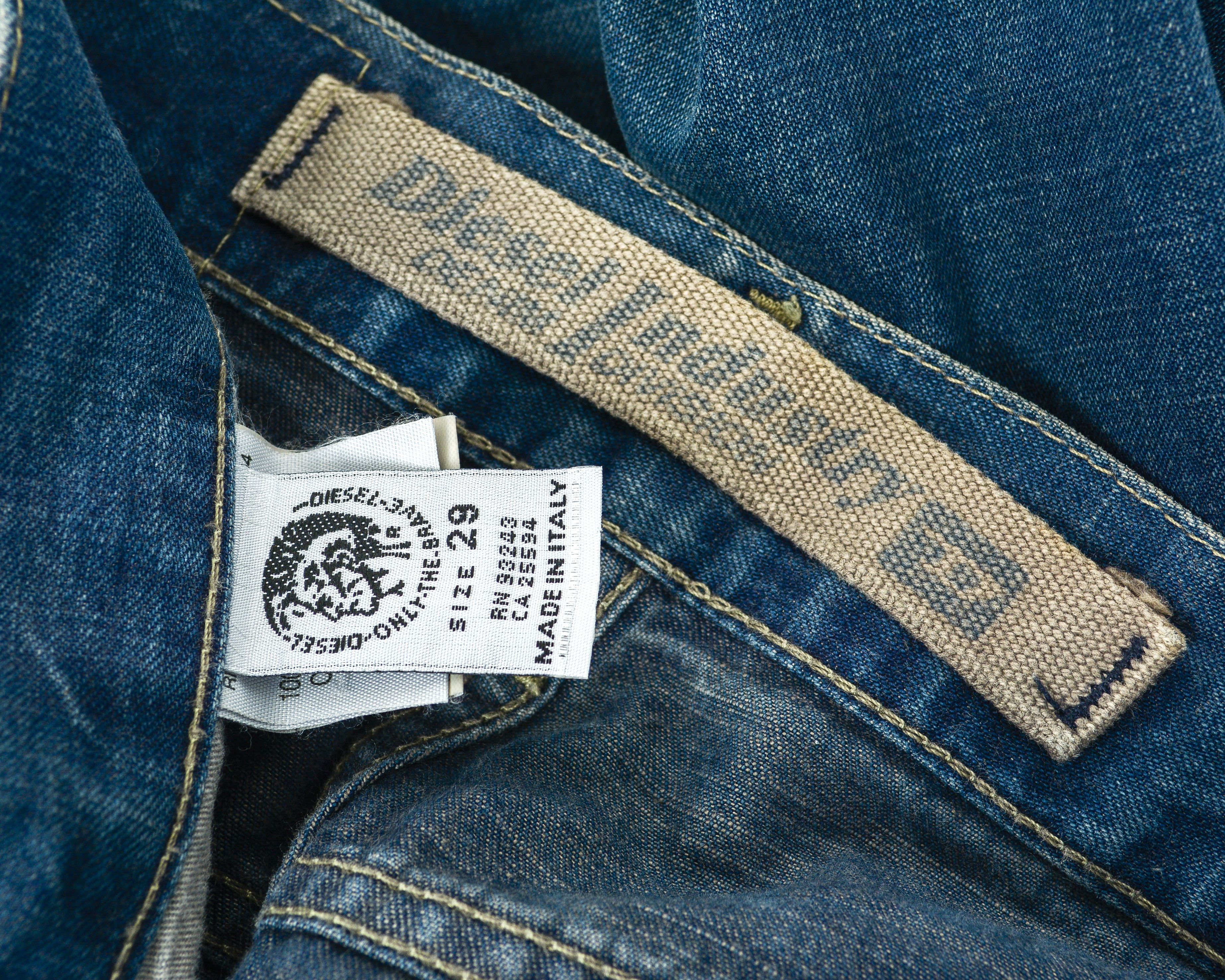 Diesel Kulter W29 L34 Regular Straight Jeans Denim Pants Trousers Size US 29 - 7 Thumbnail