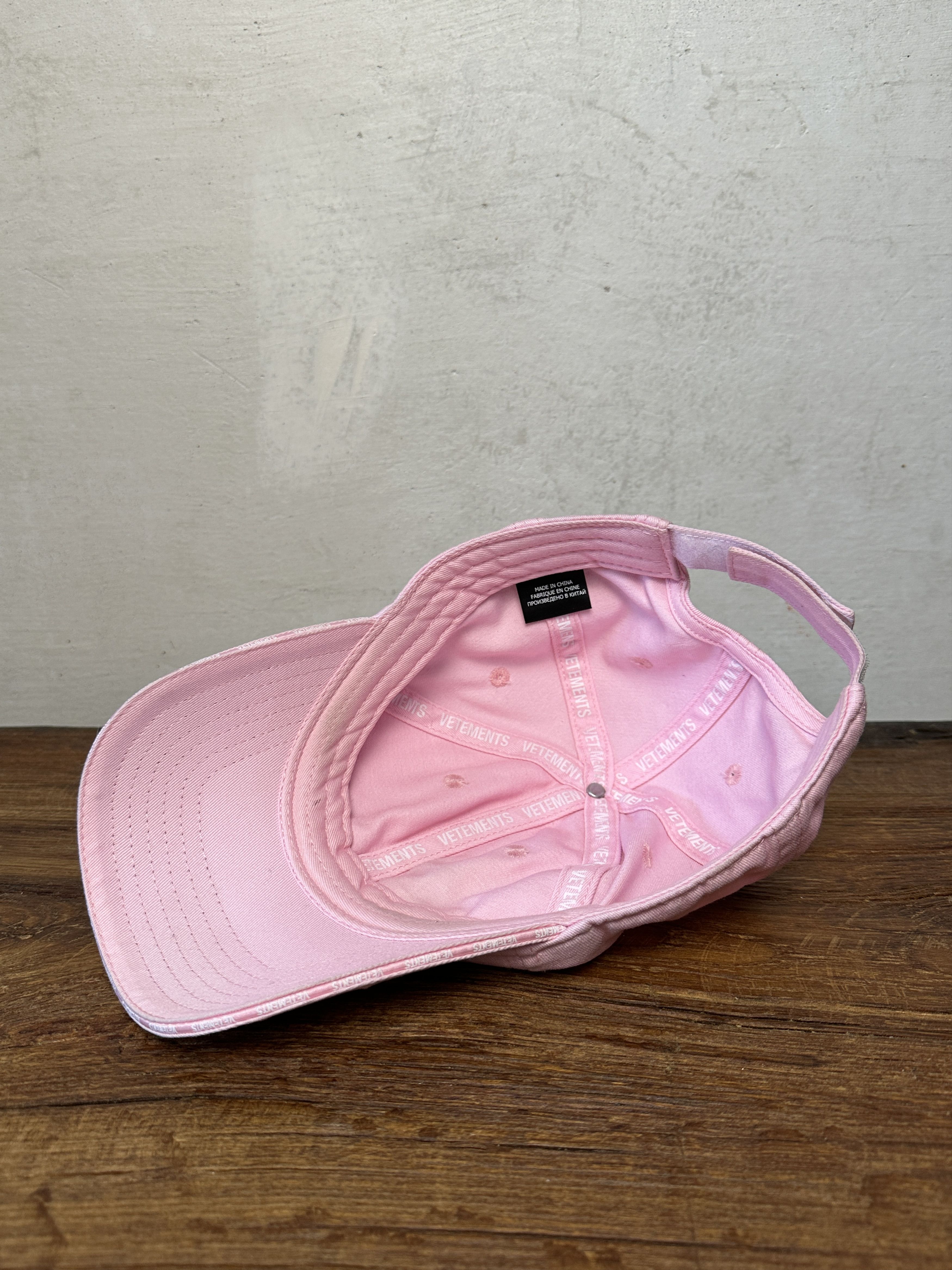 Vetements VETEMENTS Logo-embroidered cotton cap Size ONE SIZE - 7 Thumbnail