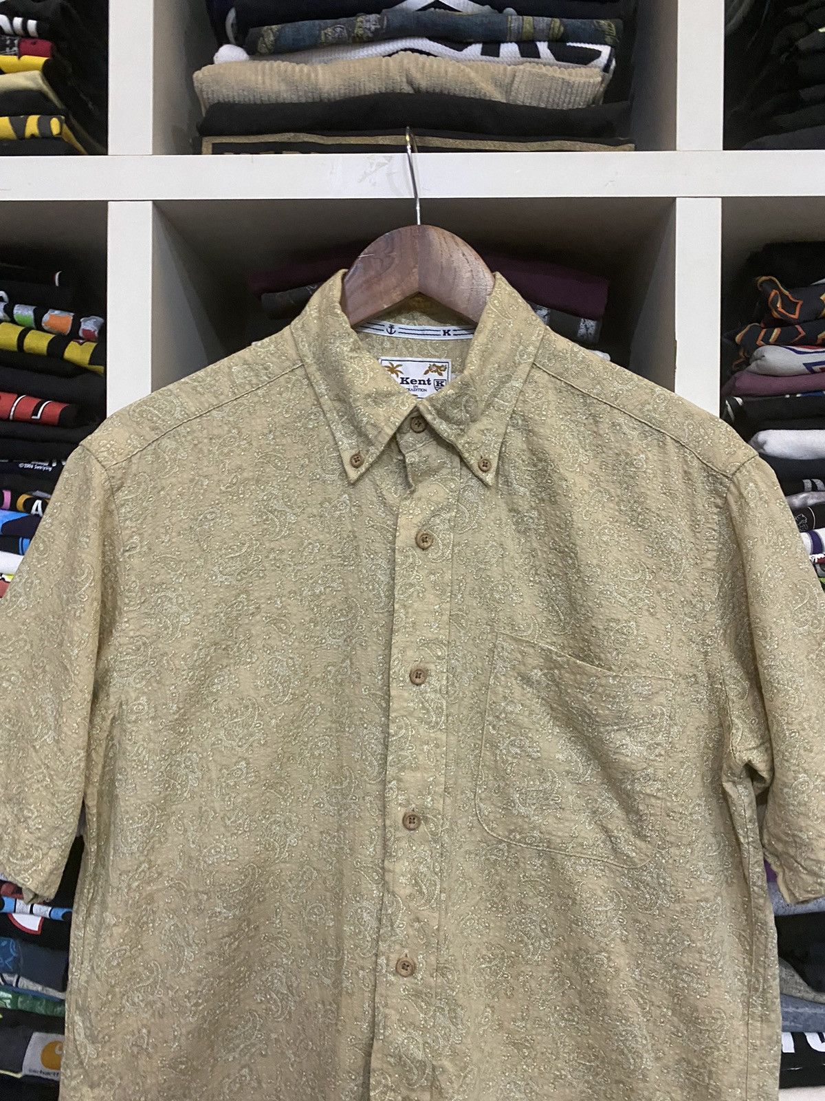 Kent & Curwen Kent Bandana Button Shirt Size US M / EU 48-50 / 2 - 5 Thumbnail