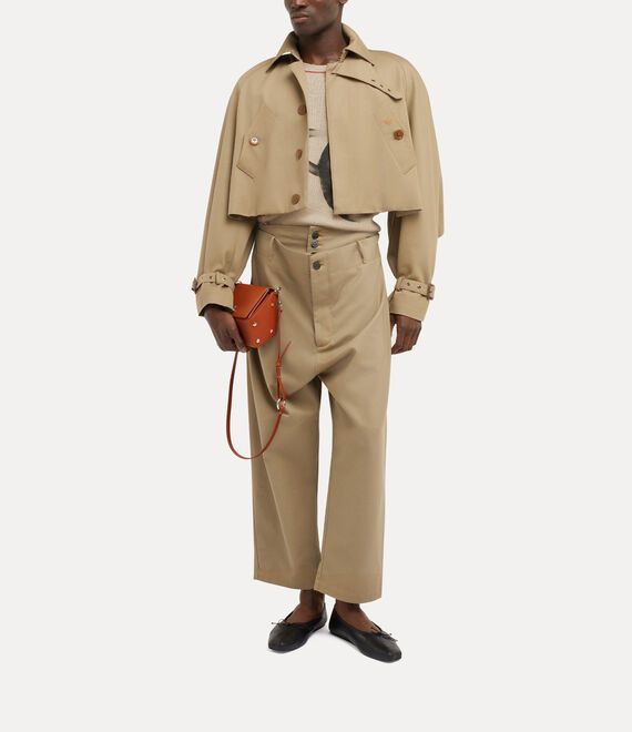 Vivienne Westwood SS25 Vivienne Westwood Cropped Trench sz L Size US M / EU 48-50 / 2 - 2 Thumbnail