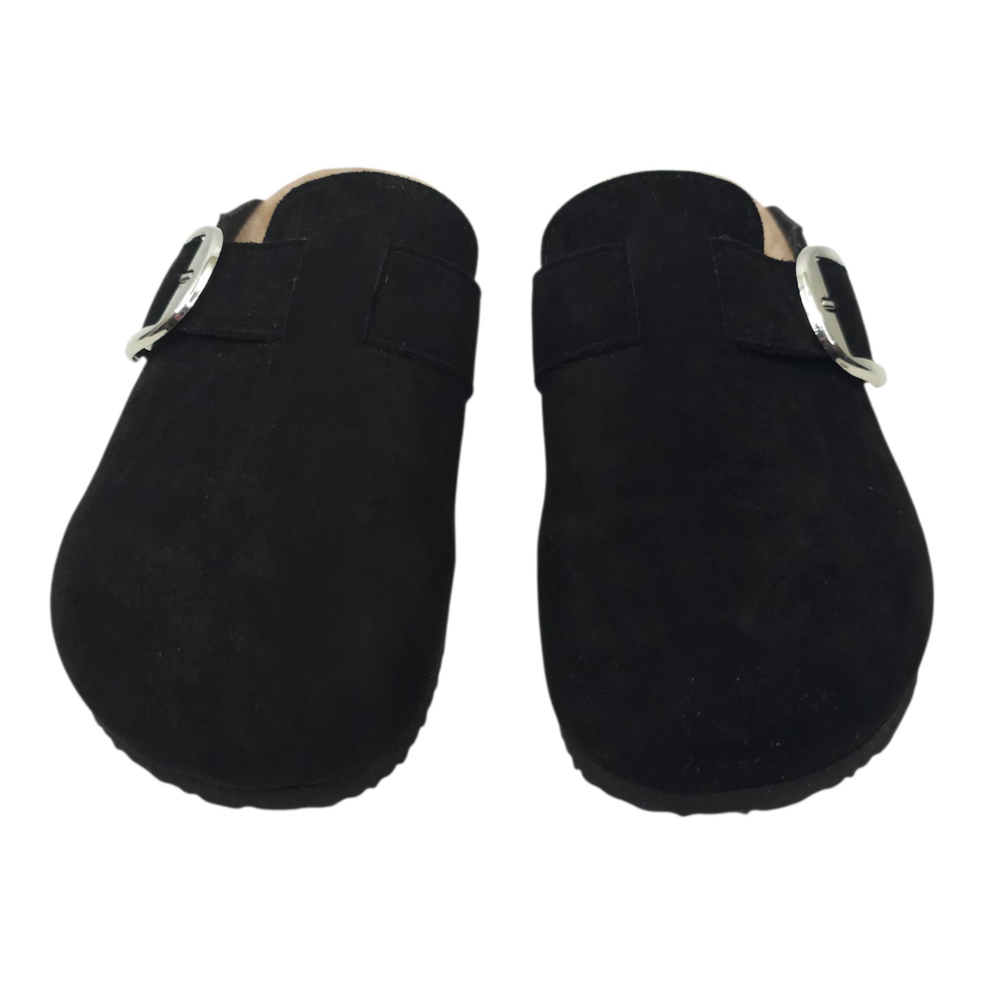 Other Madden Girl Prim Clog Faux Suede Adjustable Buckle 8 Black Size US 8 / IT 38 - 10 Thumbnail