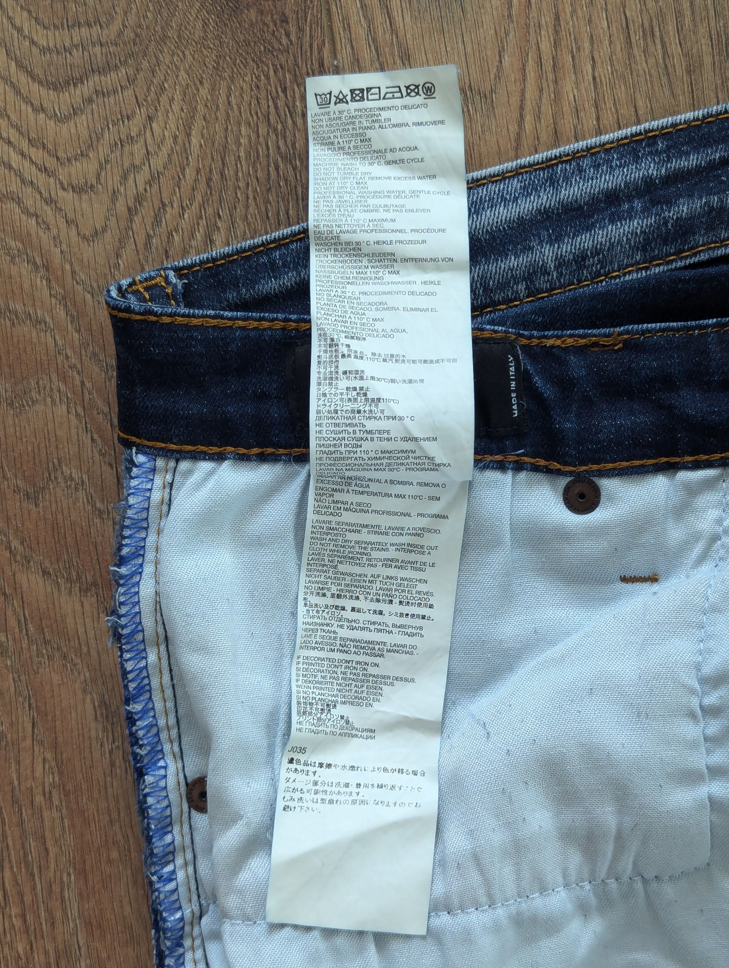 Dsquared2 Dsquared2 Tidy Biker Jean Made In Italy Luxury Brand Size US 28 / EU 44 - 15 Thumbnail