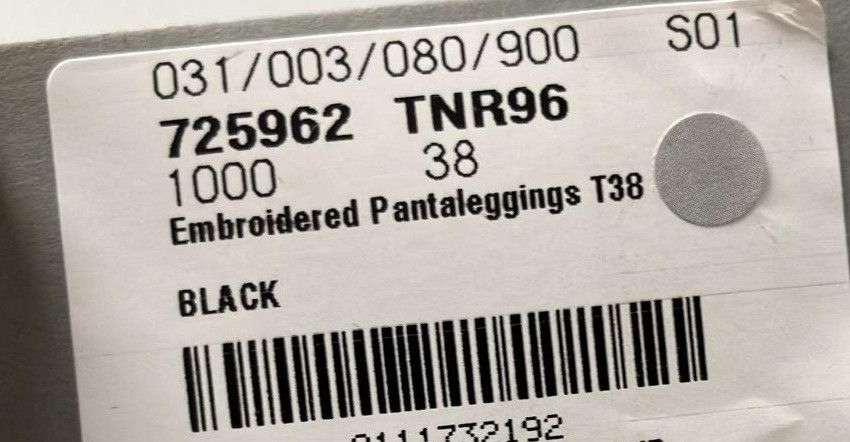 Balenciaga o1la1rc1a0425 Embroidered Pantaleggings in Black Size US 8 / IT 38 - 2 Thumbnail