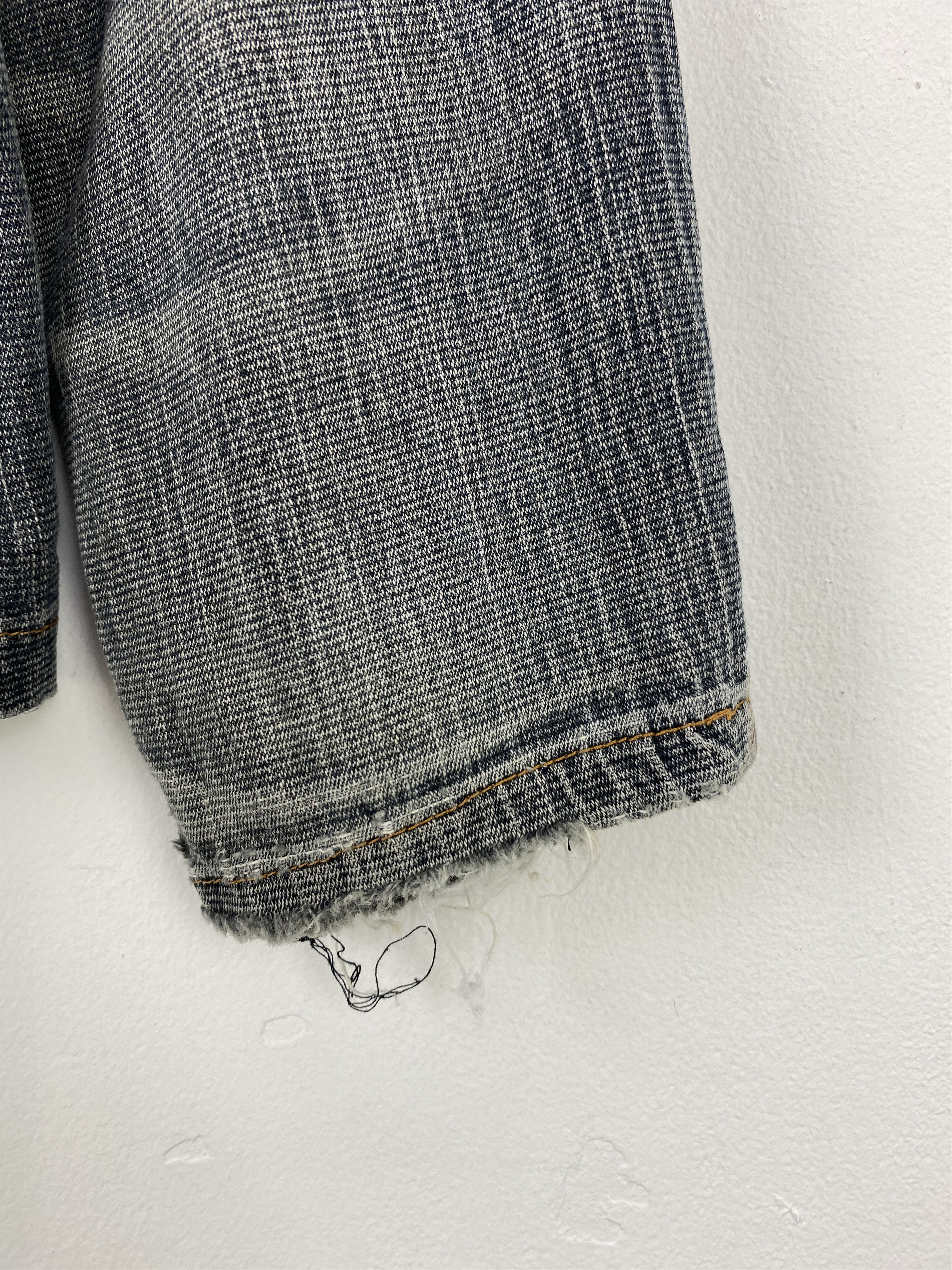 Japanese Brand Vintage Dark Wash Zip-up Denim Jacket JA0172 Size US L / EU 52-54 / 3 - 8 Thumbnail