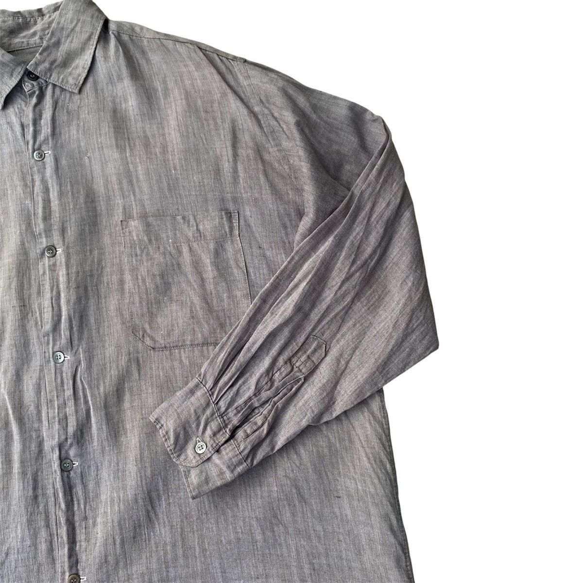 Yohji Yamamoto ‼️LAST DROP‼️Y’s For Men Yohji Yamamoto Linen Oversized Shirt Size US L / EU 52-54 / 3 - 8 Thumbnail