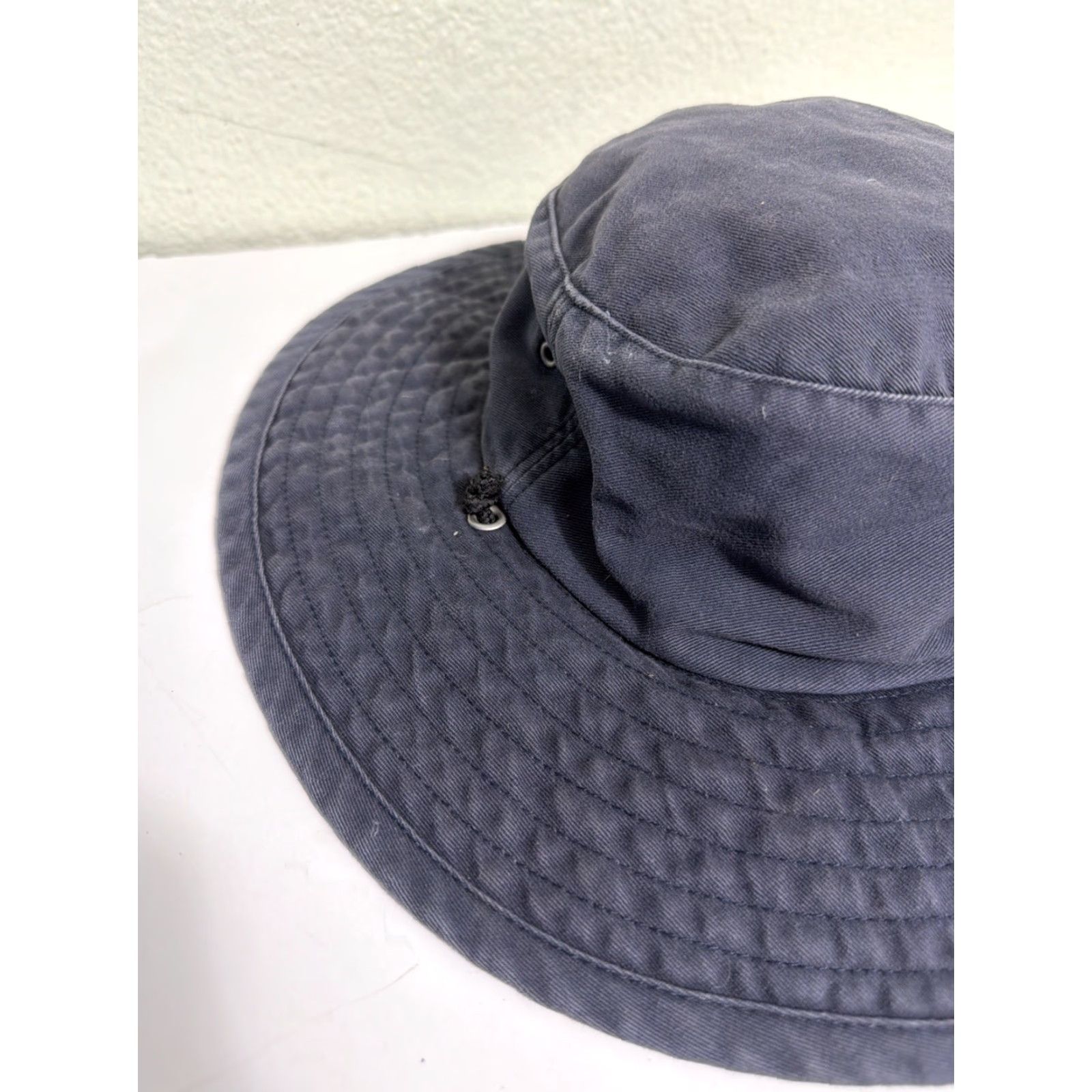 Gap VINTAGE Gap Cotton Boonie Hat Bucket Faded Blue Size M Men Cotton Bucket Hat Blue 90s? Size ONE SIZE - 5 Thumbnail