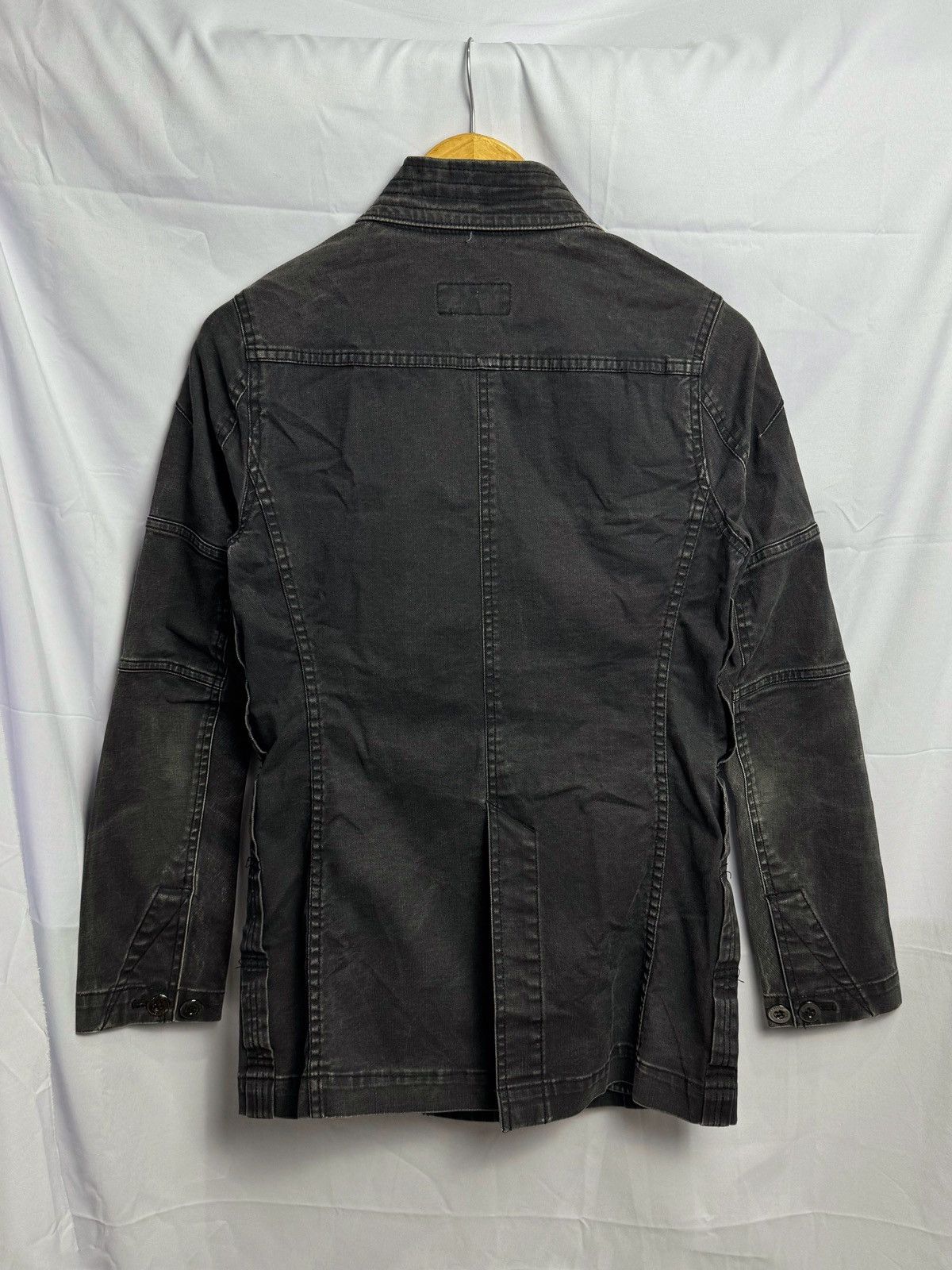 Hysteric Glamour Hysteric Glamour Bondage Washed Denim Jacket Stretch Size US S / EU 44-46 / 1 - 4 Thumbnail