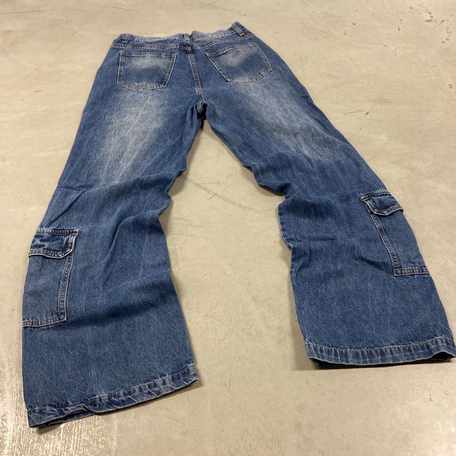 Cider × Vintage Y2K baggy flared cider cargo jeans 30x30 Size US 30 / EU 46 - 2 Thumbnail