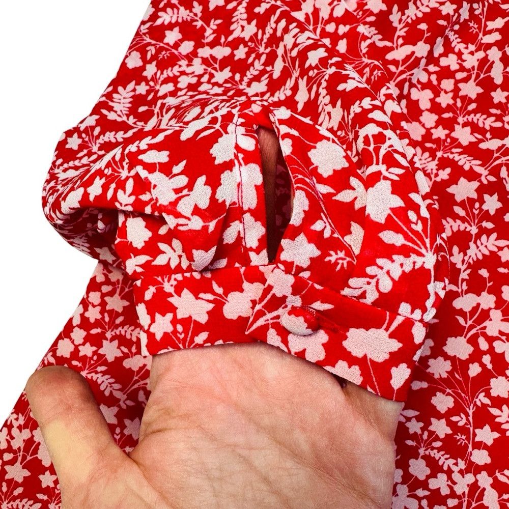Hobbs London New HOBBS LONDON Rosie Floral Print Blouse Size 14 Size XL / US 12-14 / IT 48-50 - 9 Thumbnail