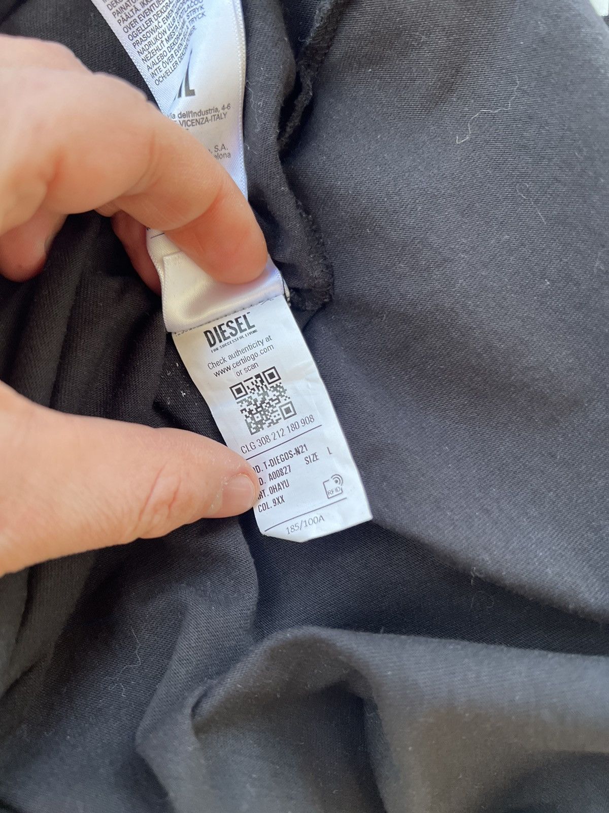 Diesel Diesel Tee Size US L / EU 52-54 / 3 - 8 Thumbnail