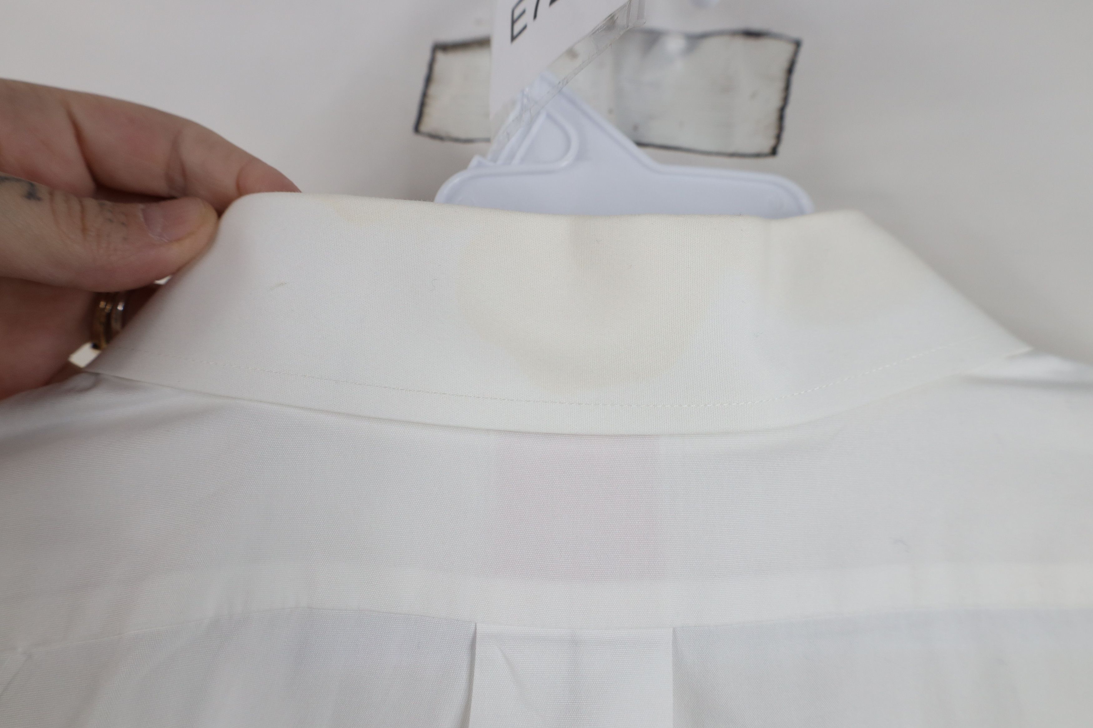 Brooks Brothers Vintage 90s Brooks Brothers Fit Collared Button Shirt White Size US L / EU 52-54 / 3 - 12 Thumbnail