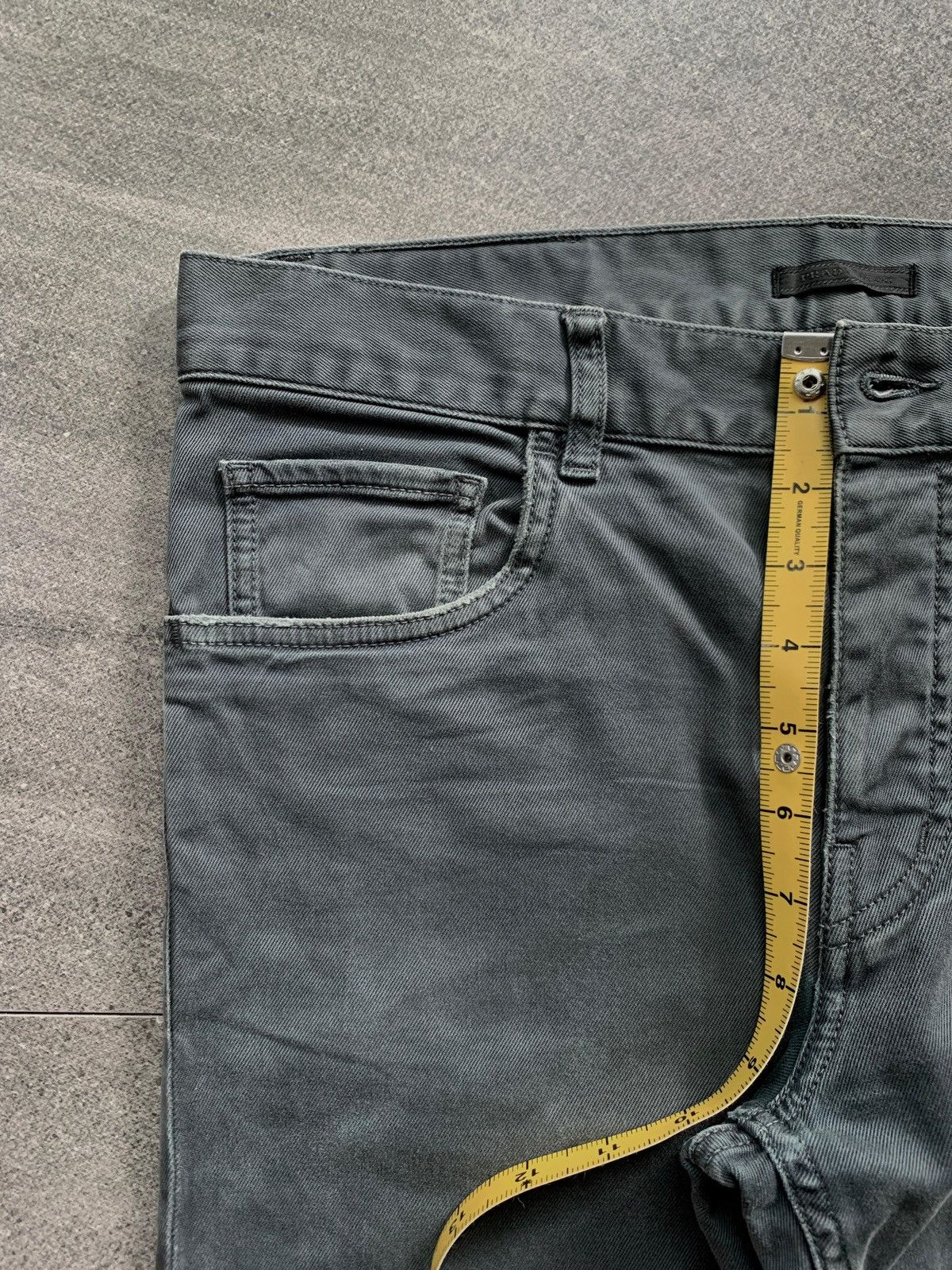 Prada FREE TAX! Faded Slim Cut Denim Jeans Size US 31 - 15 Thumbnail