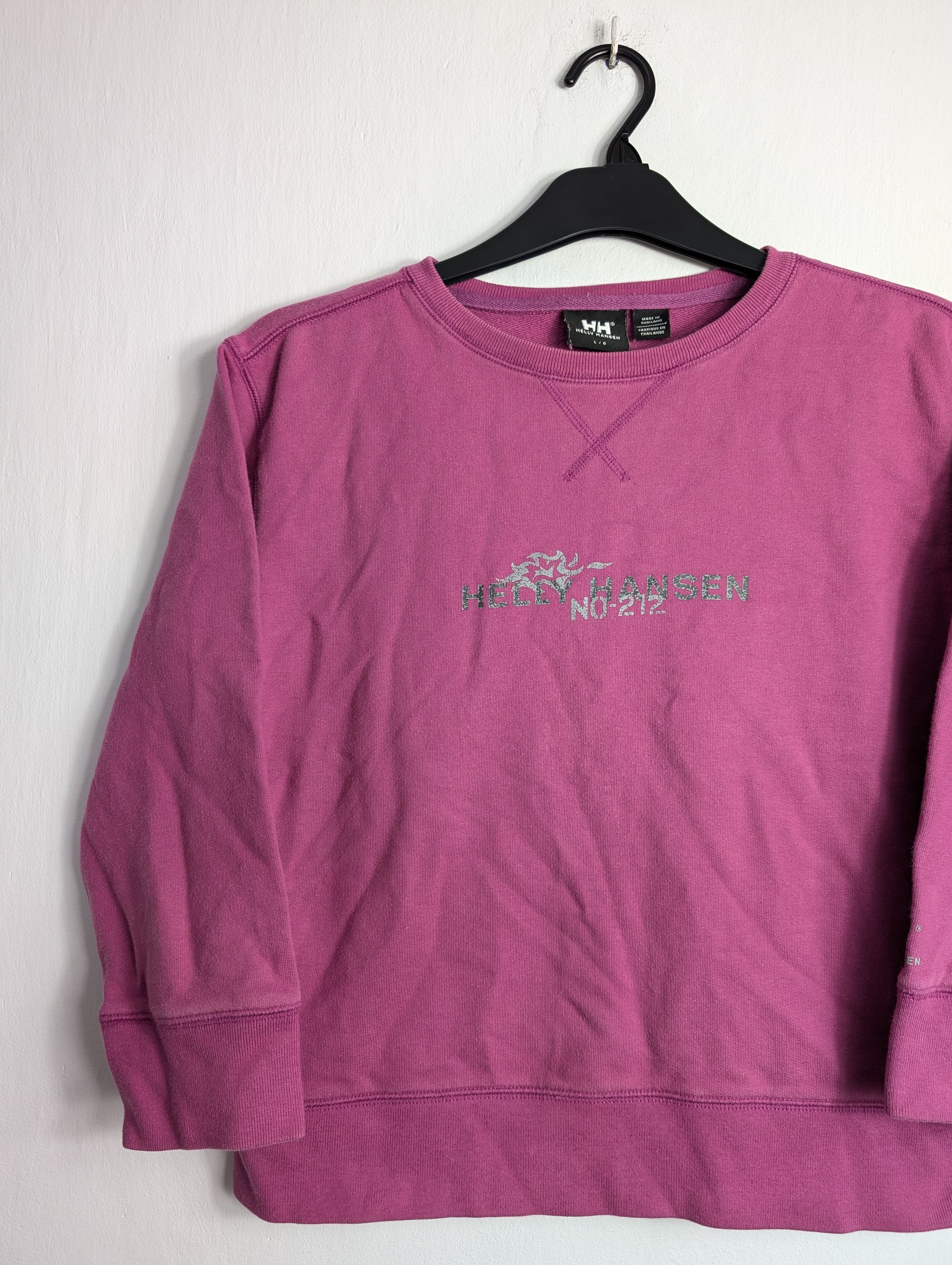Helly Hansen Vintage Helly Hansen Sweatshirt Pink Gorpcore Retro Boxy Size L / US 10 / IT 46 - 2 Thumbnail